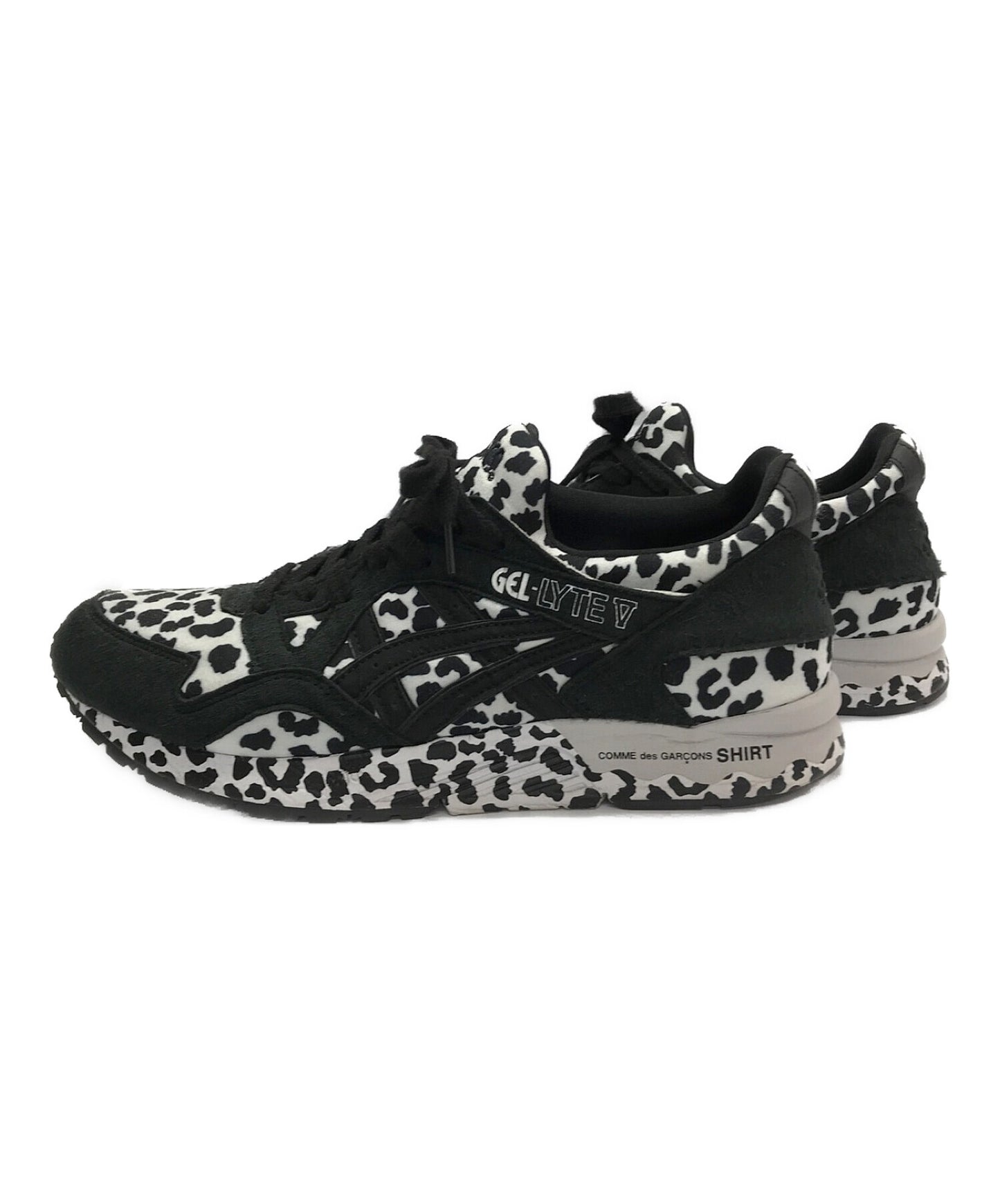 ASICS × Comme Des Garcons เสื้อเจลไฟ 5/รองเท้าผ้าใบตัดต่ำ 1201A735-001