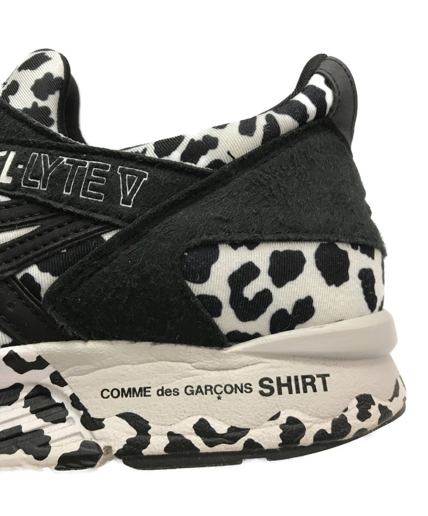 ASICS × Comme Des Garcons เสื้อเจลไฟ 5/รองเท้าผ้าใบตัดต่ำ 1201A735-001