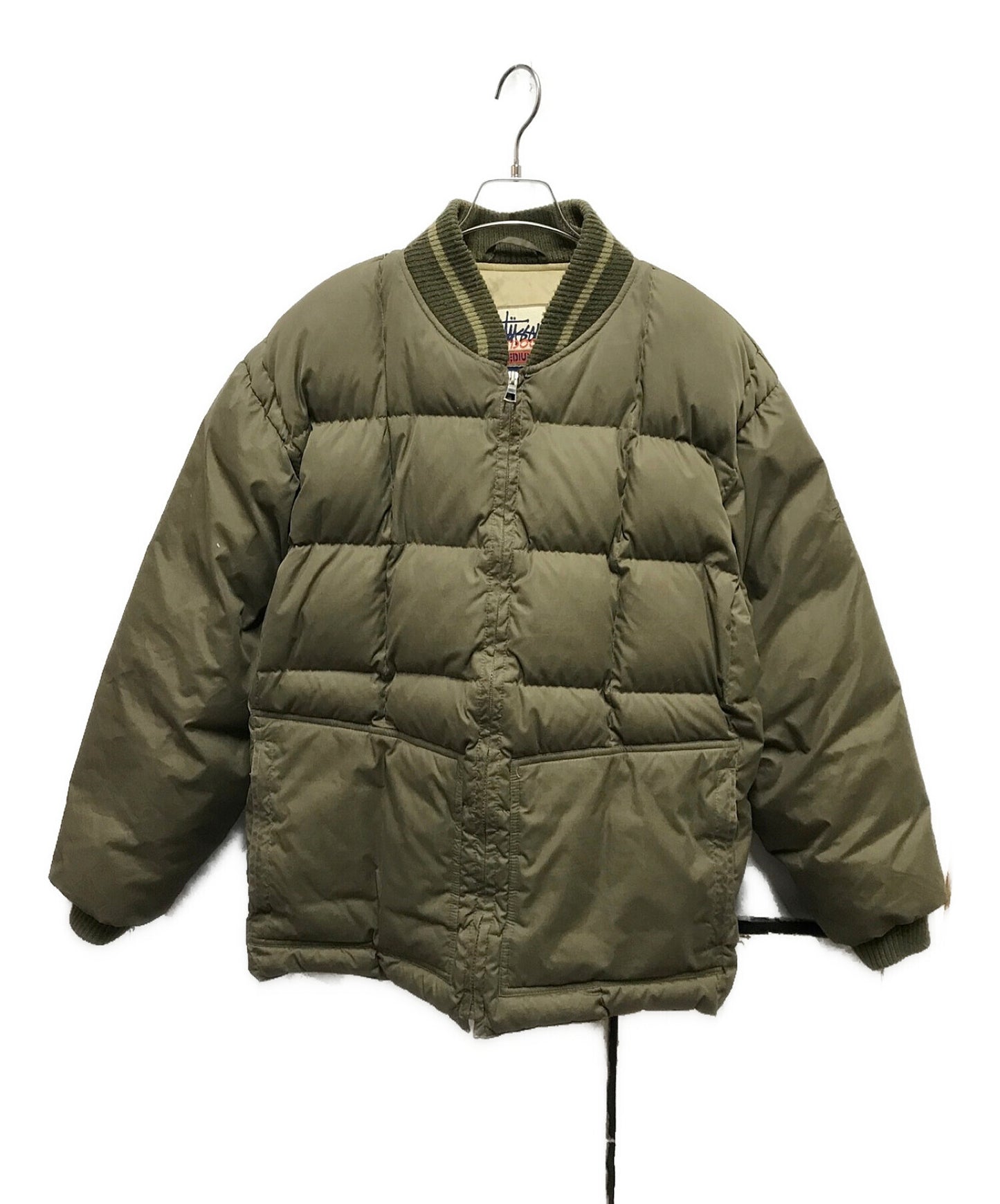 Pre-owned] OLD stussy 90's quilted down jacket | Archive Factory