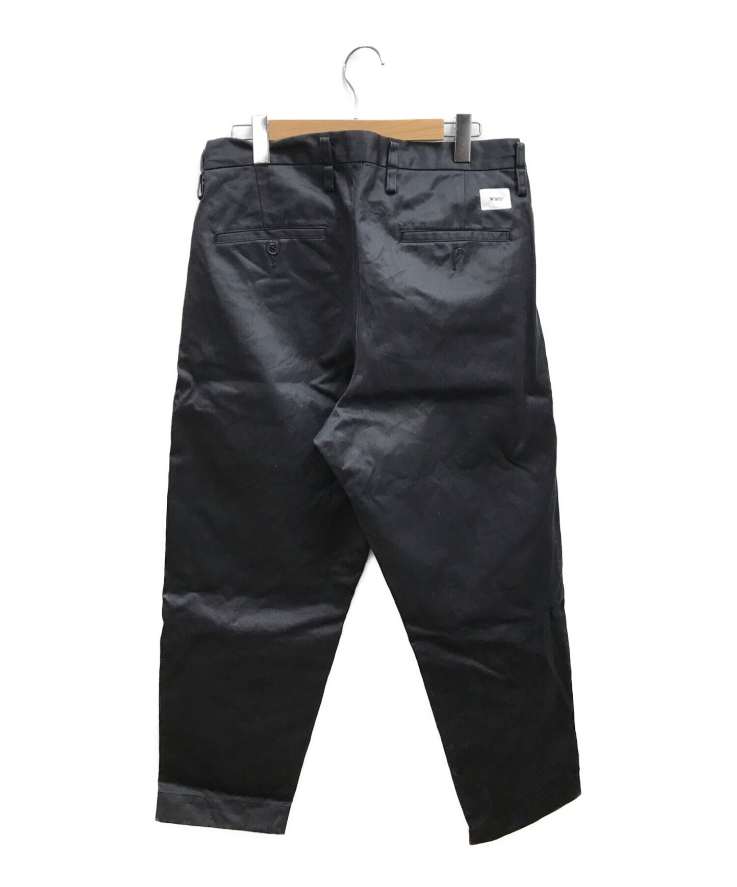 [Pre-owned] WTAPS TUCK 02/TROUSERS/COTTON.TWILL/Cotton Tuck Twill Pants 211TQDT-PTM02