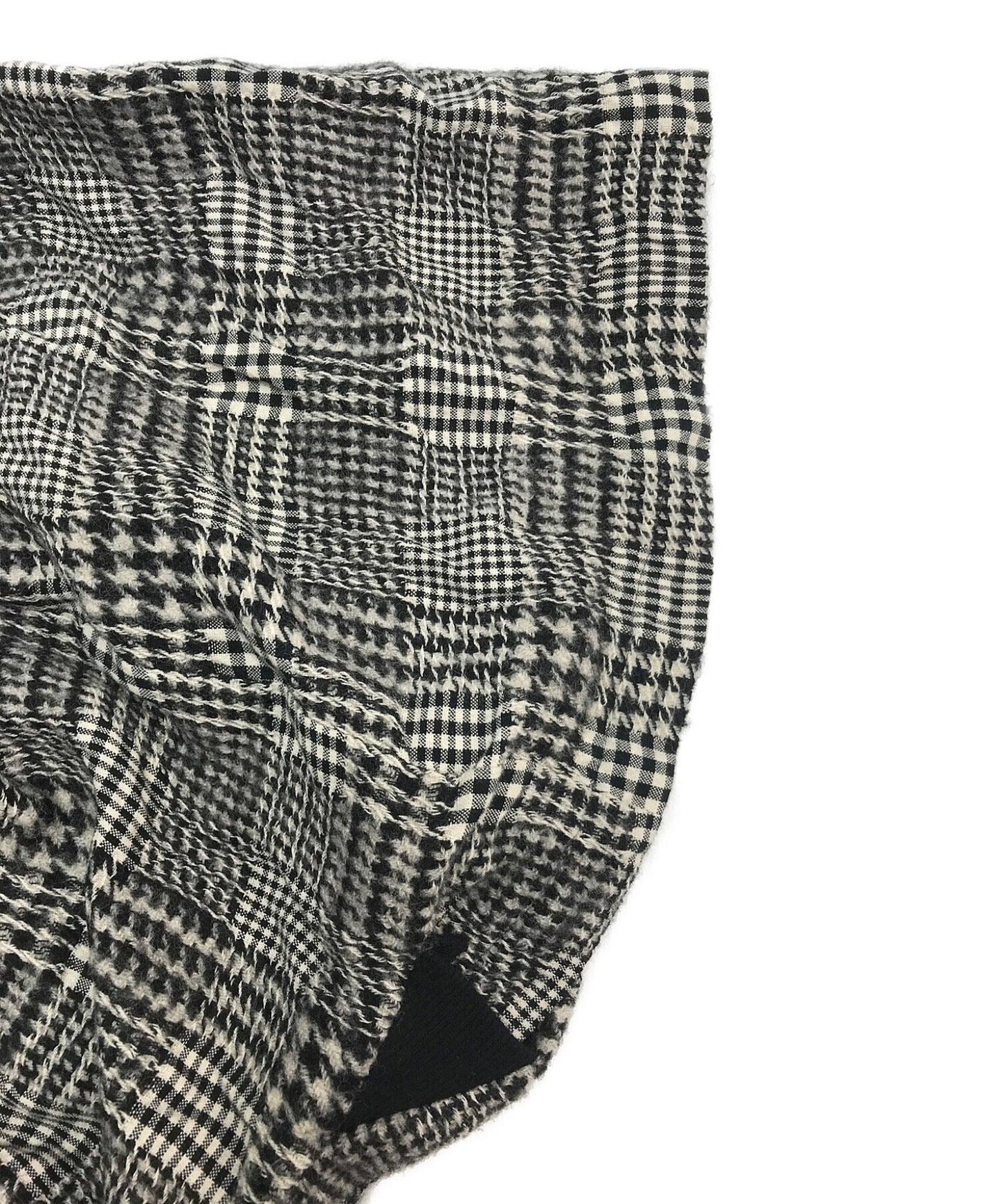 [Pre-owned] Y's Wool Check Salsel Pants/Easy Pants YB-P26-125