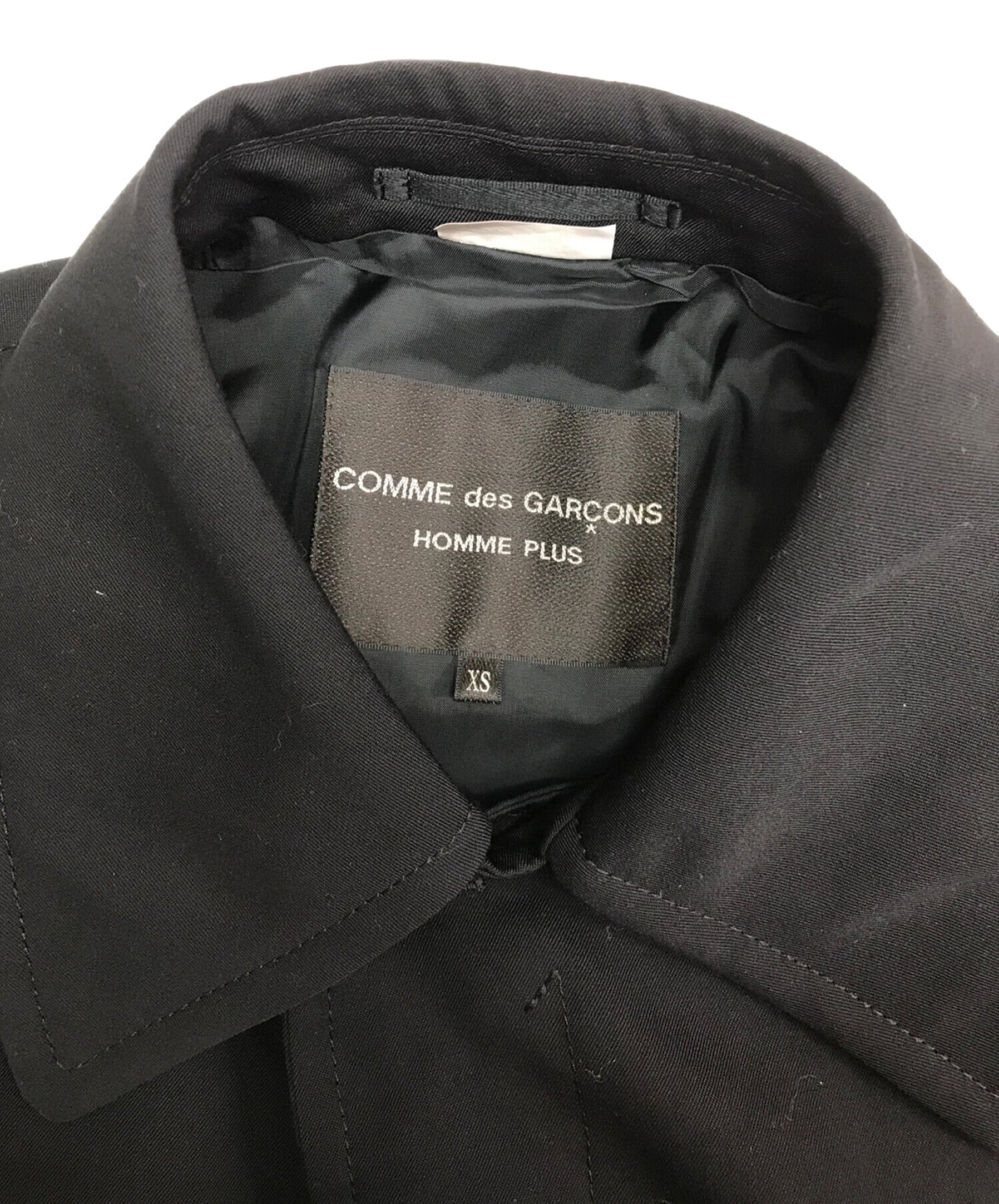 Comme des Garcons Homme Plus 대형 도킹 코트/스텐실 칼라 코트 PI-C009