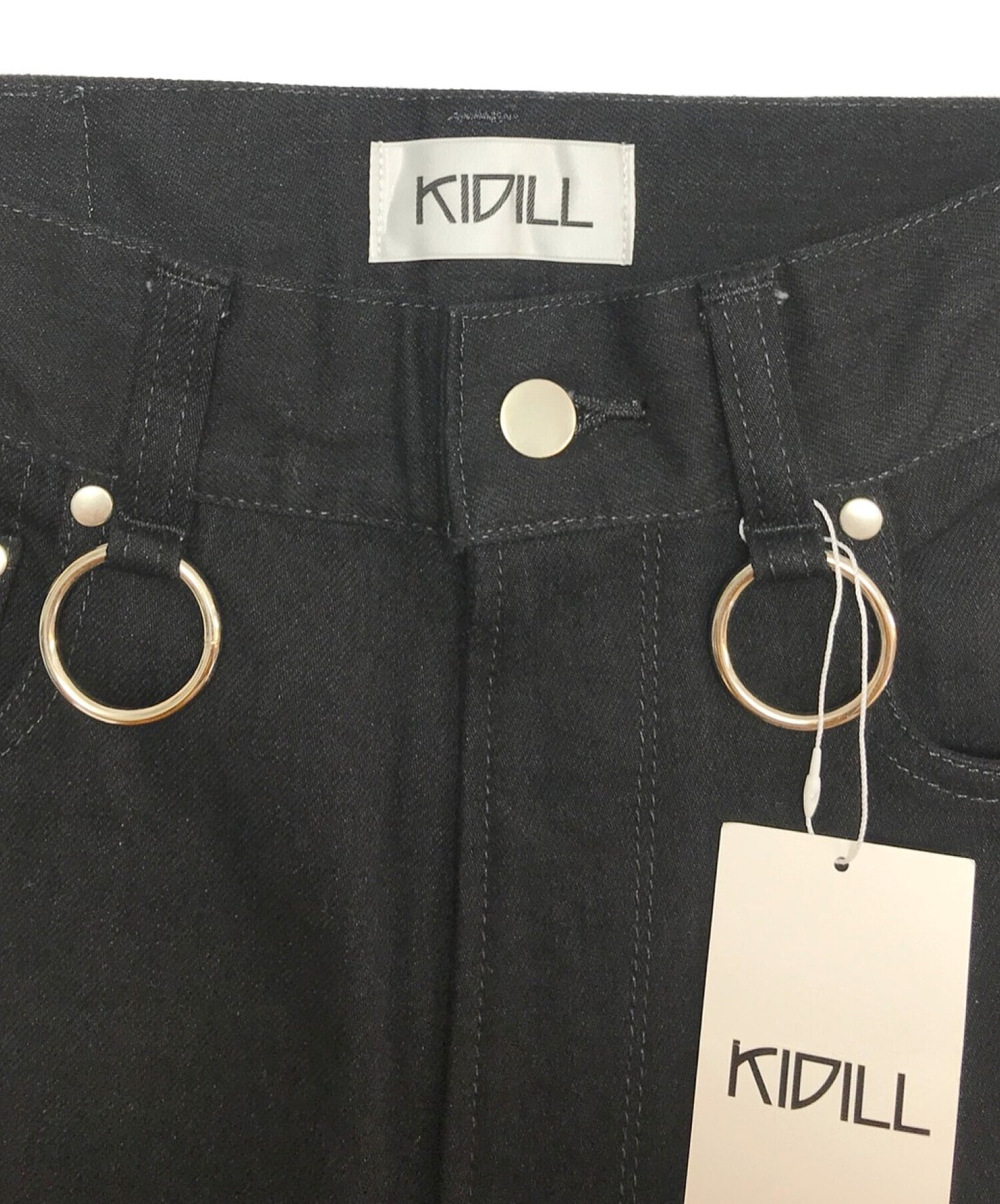 [Pre-owned] KIDILL Denim Pants with Studded Decoration KL545