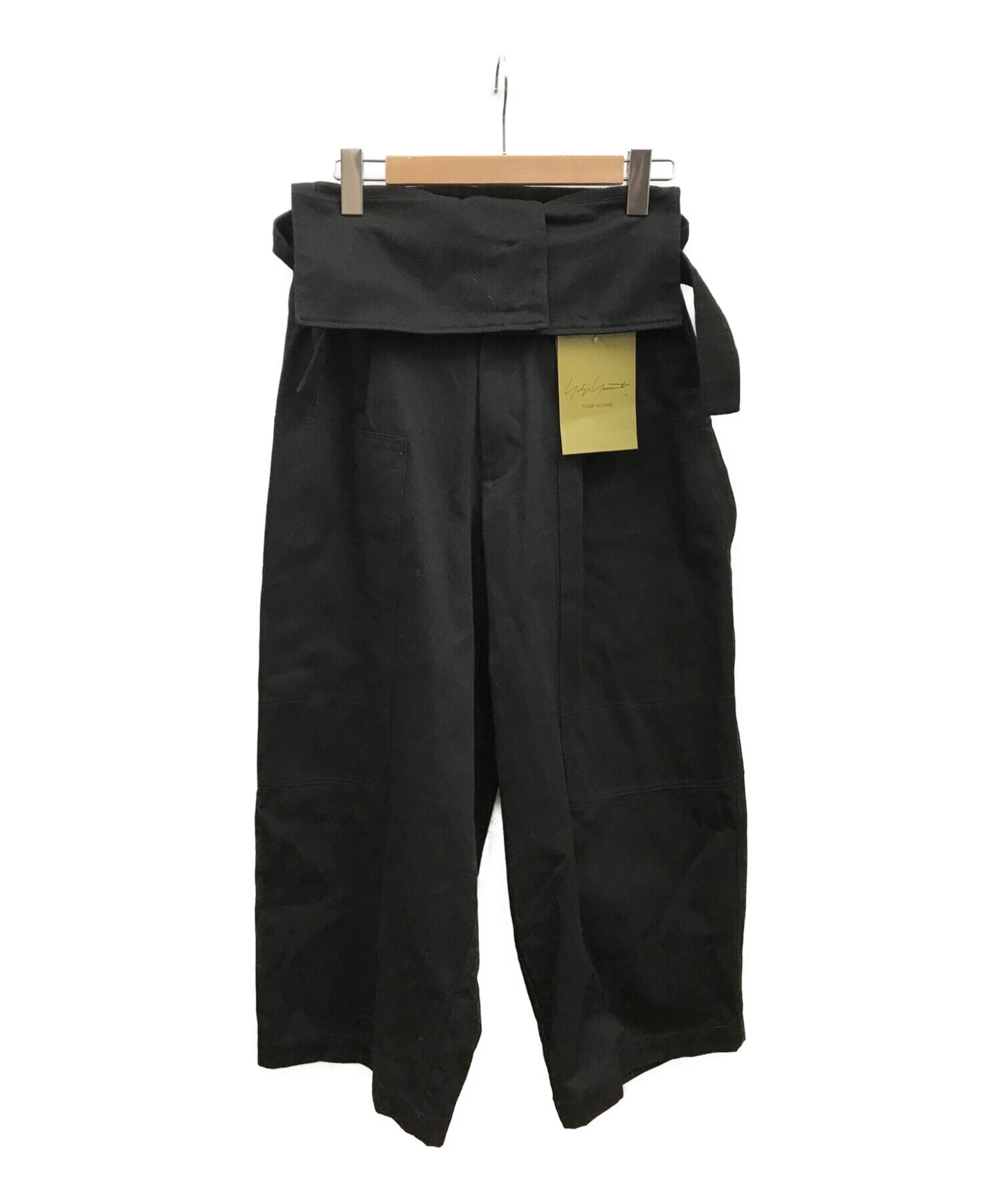 [Pre-owned] Yohji Yamamoto pour homme Katsuragi Patch Cover Pants HE-P33-004
