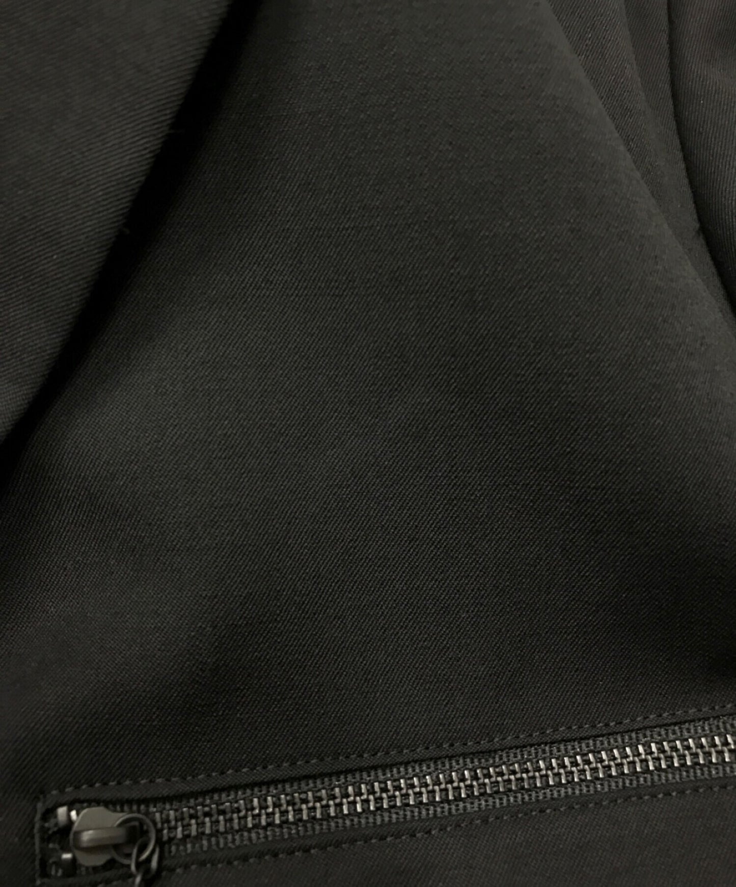 Yohji Yamamoto Pour Homme 20SS皱纹GABBA背部喇叭式外套/量身定制的夹克HN-J28-100