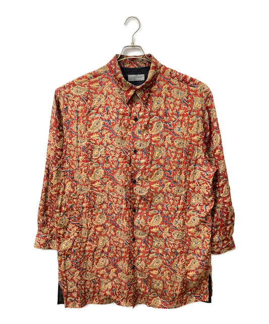 [Pre-owned] Yohji Yamamoto pour homme SHIRT WITH DOUBLE LAYERED FRONT HZ-B82-837-1-02