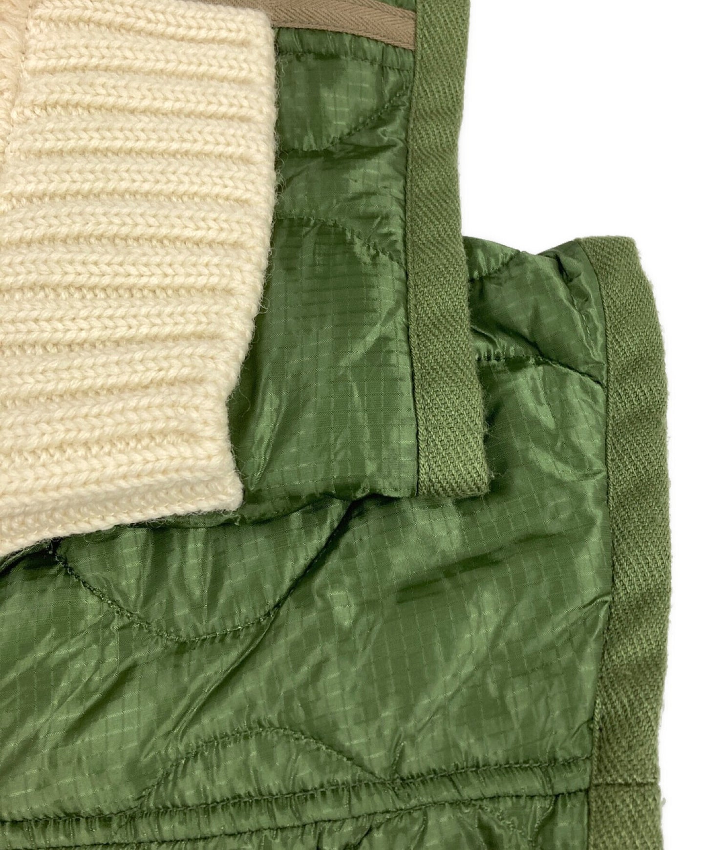 [Pre-owned] COMME des GARCONS JUNYA WATANABE MAN Nylon Ripstop Wool Jacquard Jacket WH-J009