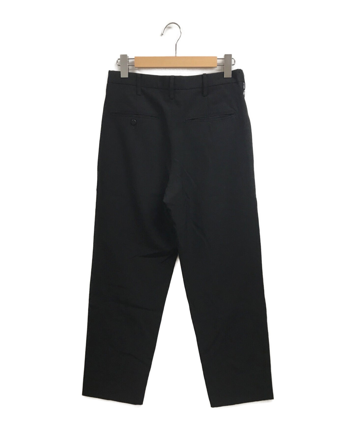[Pre-owned] Yohji Yamamoto pour homme Wool gaber side-zip pants HJ-P02-100