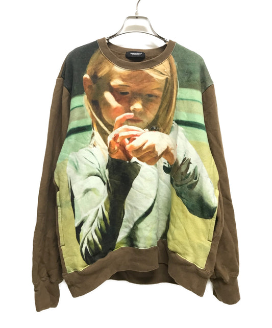 [Pre-owned] UNDERCOVER Child's Play Sweatshirt Crewneck Markus Akesson Print Graphic Painting UC2S804-2