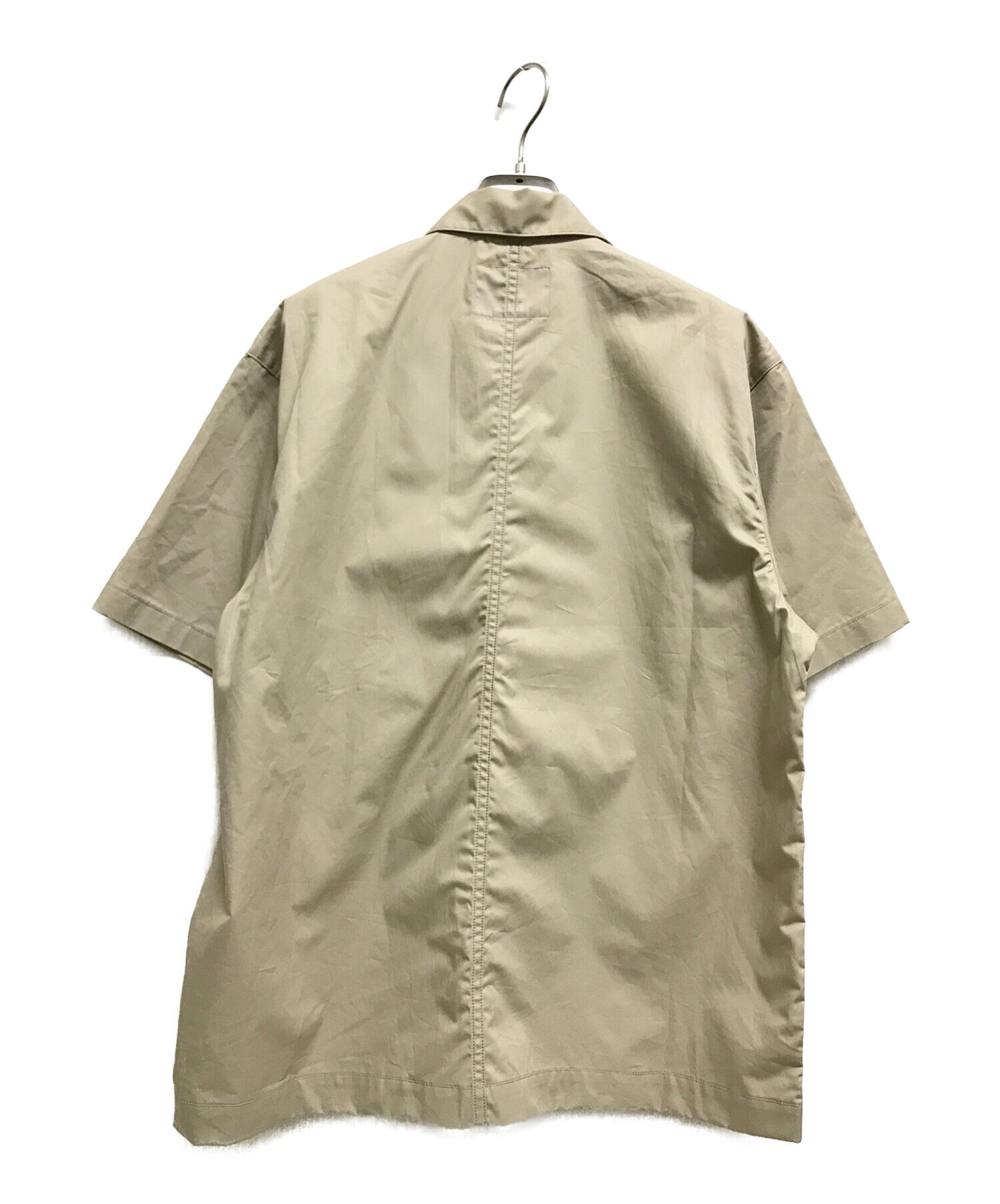 WTAPS 22SS BUDS SS COTTON TWILL SHIRT Logo Embroidery Work Shirt Military  Utility 221BRDT-SHM06