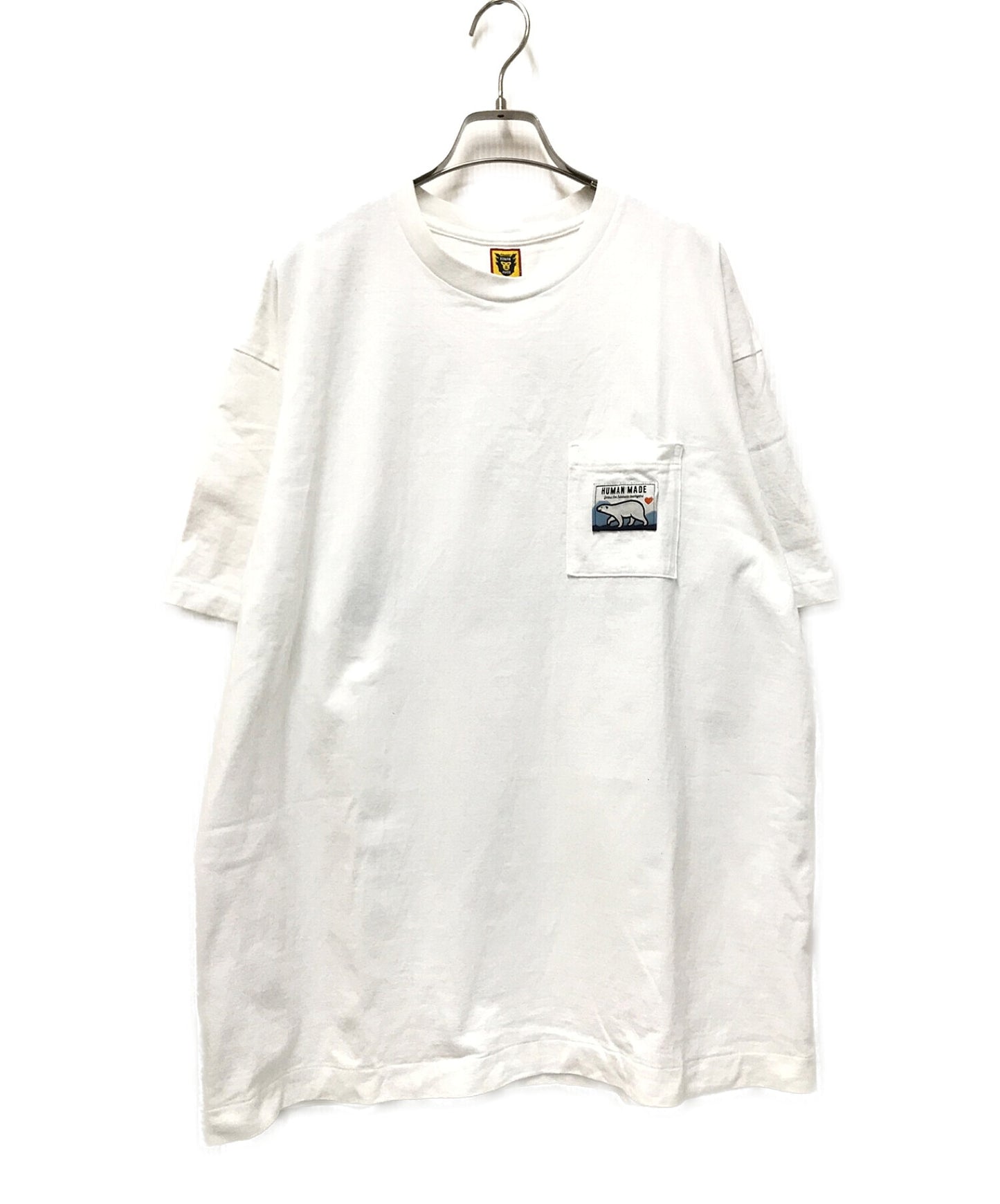 [Pre-owned] HUMAN MADE Pocket T-Shirt Print Oversized Printed Back