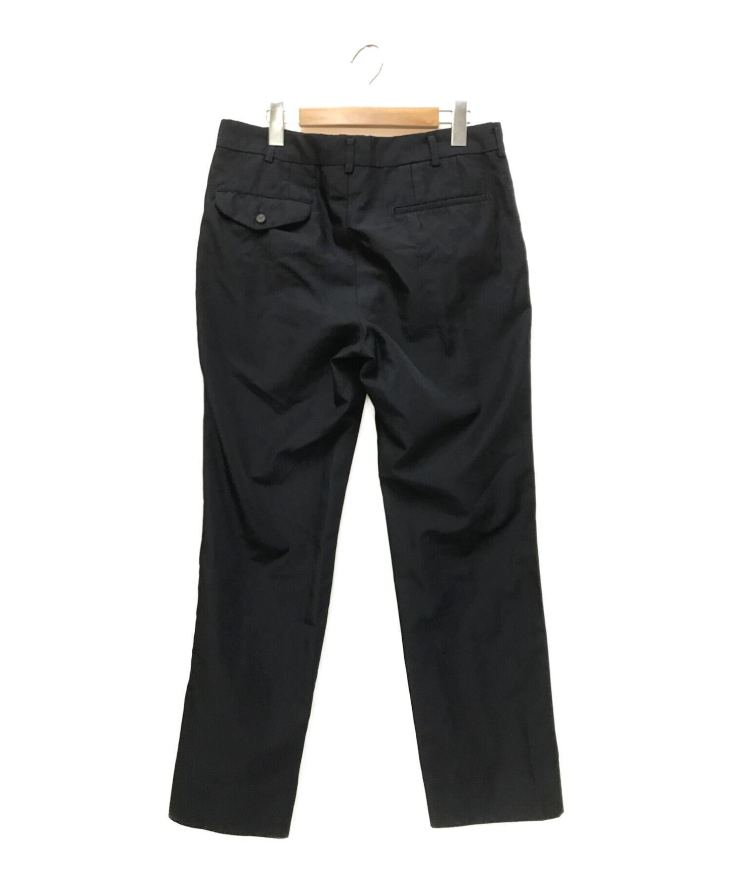 [Pre-owned] COMME des GARCONS HOMME PLUS Poly-cushioned stolate pants with zipper fly PS-P075