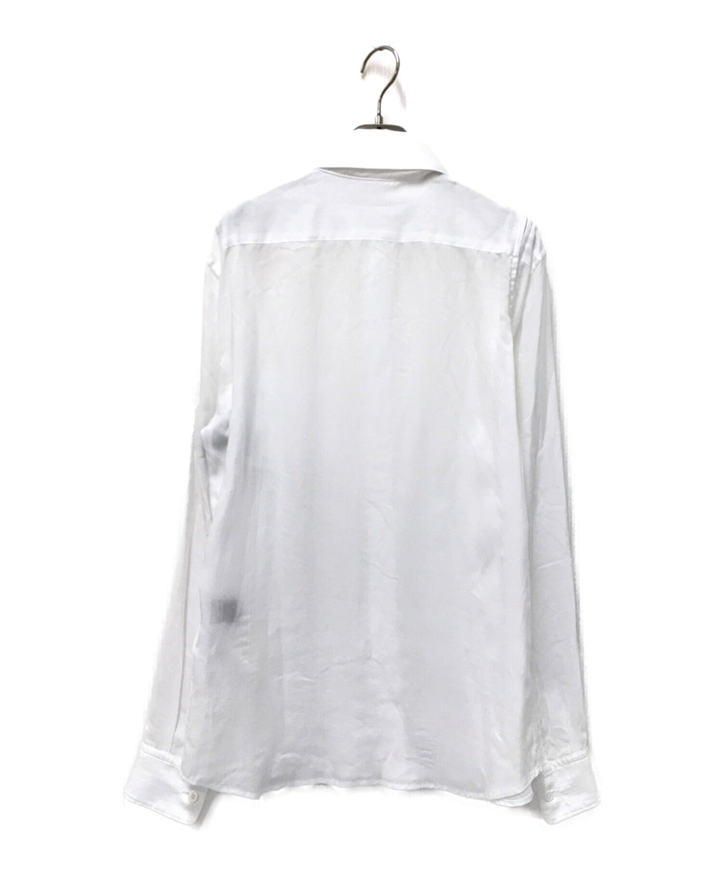 Yohji Yamamoto Cellulose Lawn Detachable.c.rs.b เสื้อออกแบบเสื้อเชิ้ตเซลลูโลส FG-B86-201