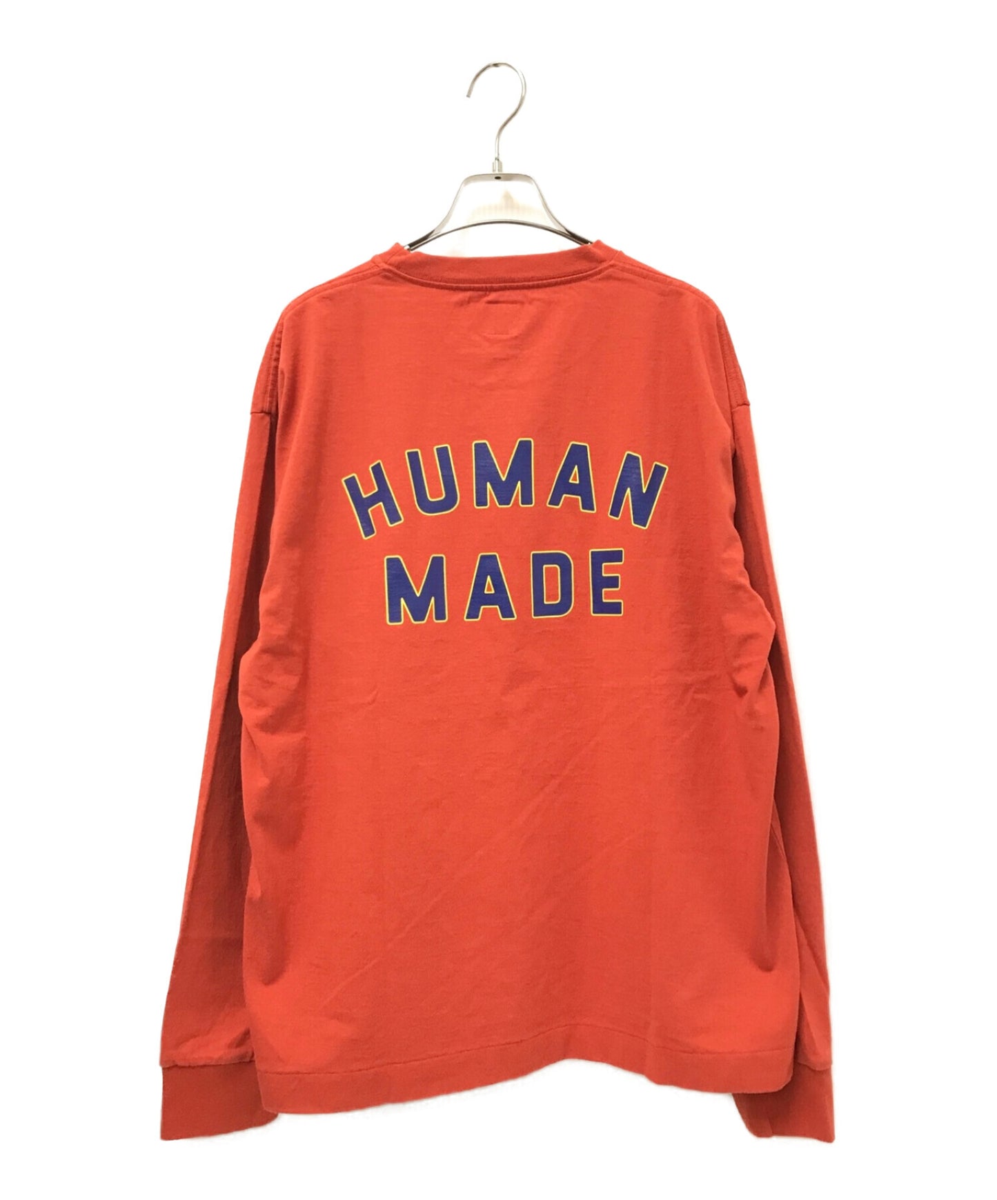 [Pre-owned] HUMAN MADE 23AW Graphic Long-Sleeved T-Shirt Cut & Sewn Long T Print Popular Street