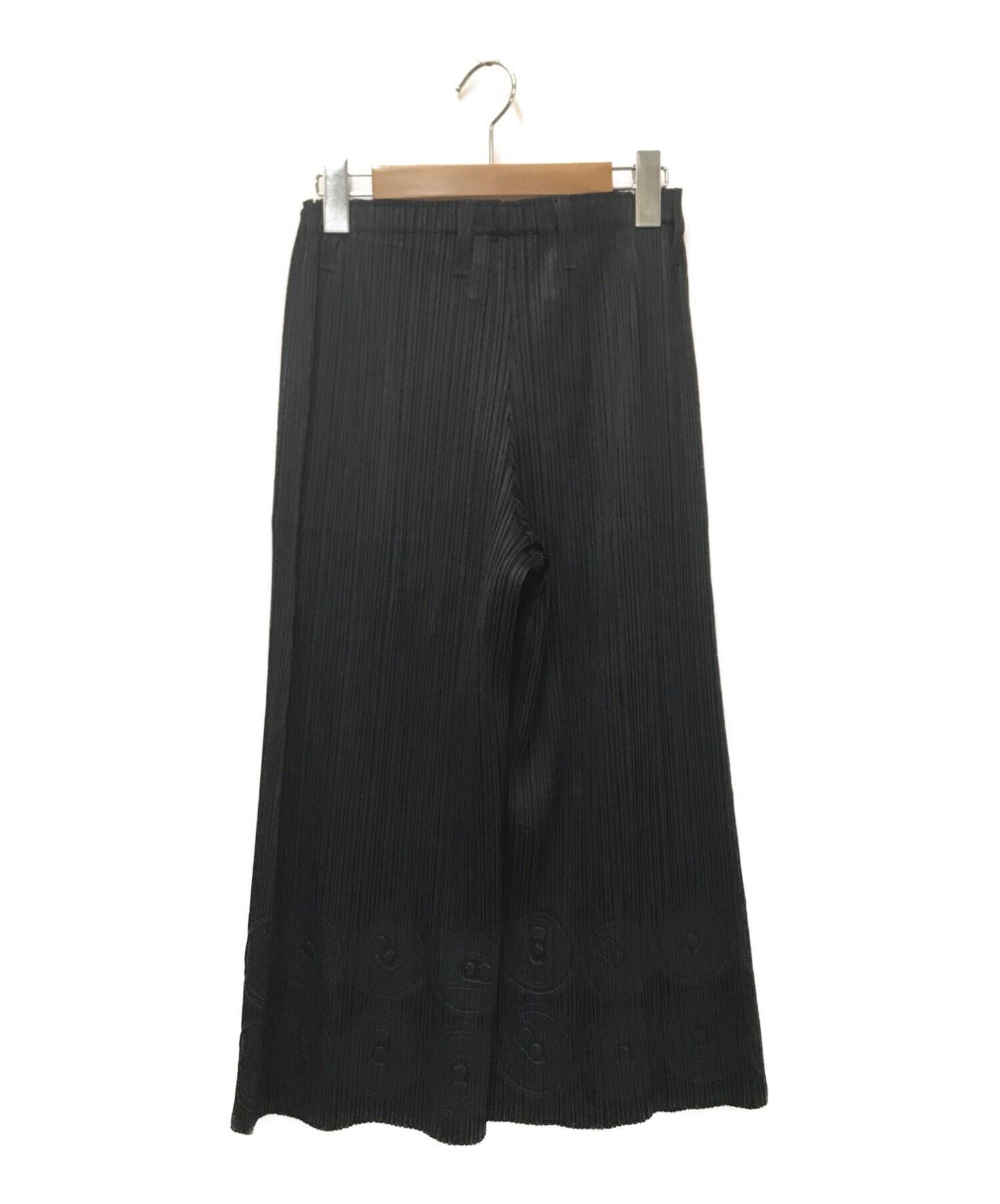 [Pre-owned] PLEATS PLEASE Pleated Wide Pants Popular Standard Total Pattern Can Easy Wide Issey Miyake PP83-JF723