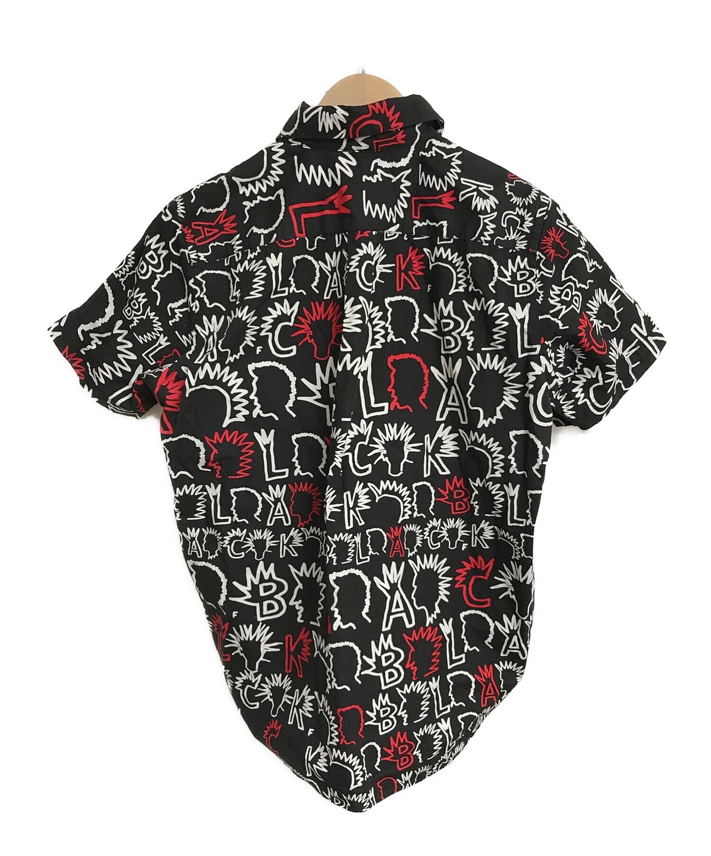 [Pre-owned] BLACK COMME des GARCONS S/S shirt with all-over pattern 1Q-B011