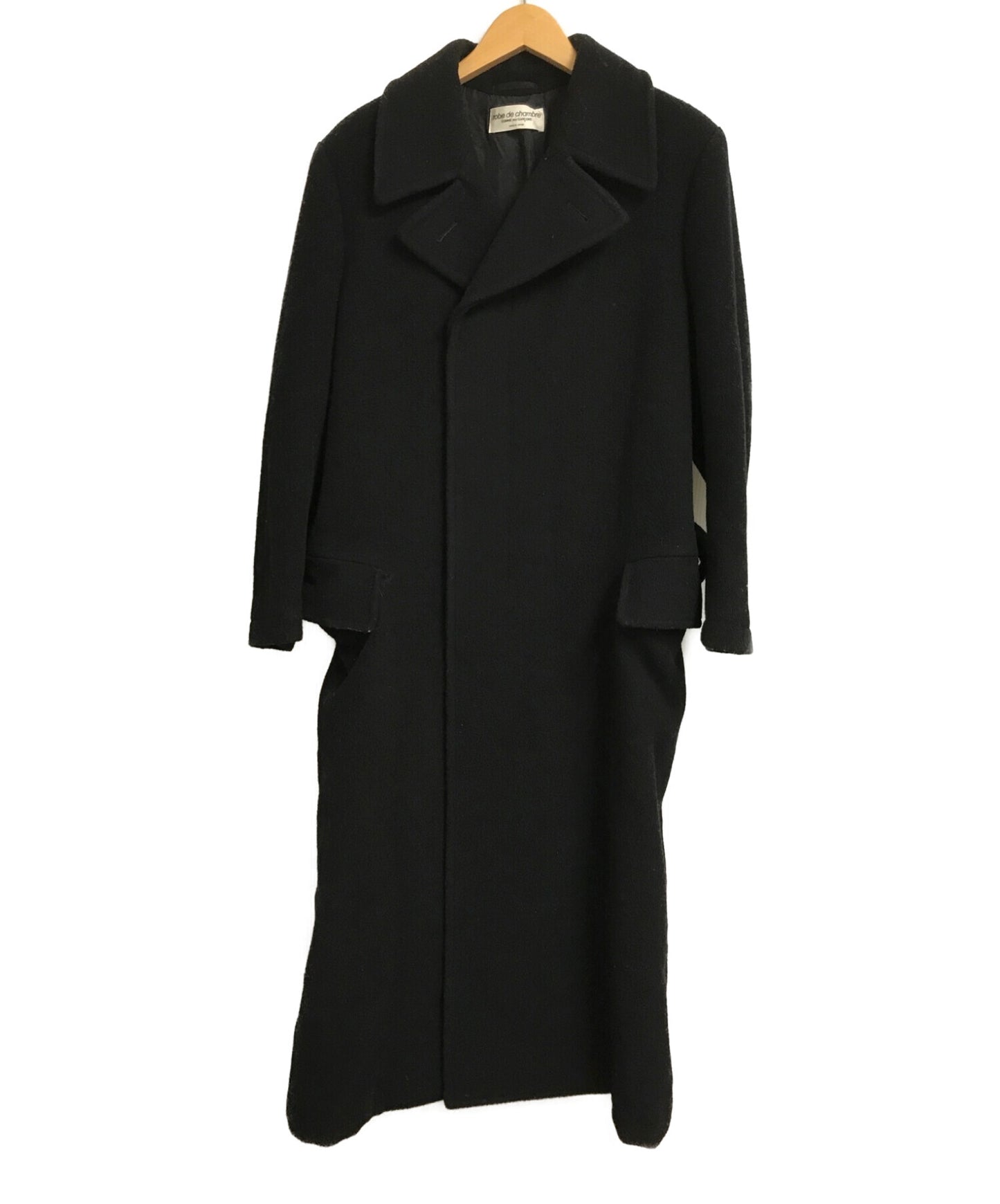 Robe de Chambre Comme des Garcons ขนแกะขนาดใหญ่เสื้อโค้ท RC-040040