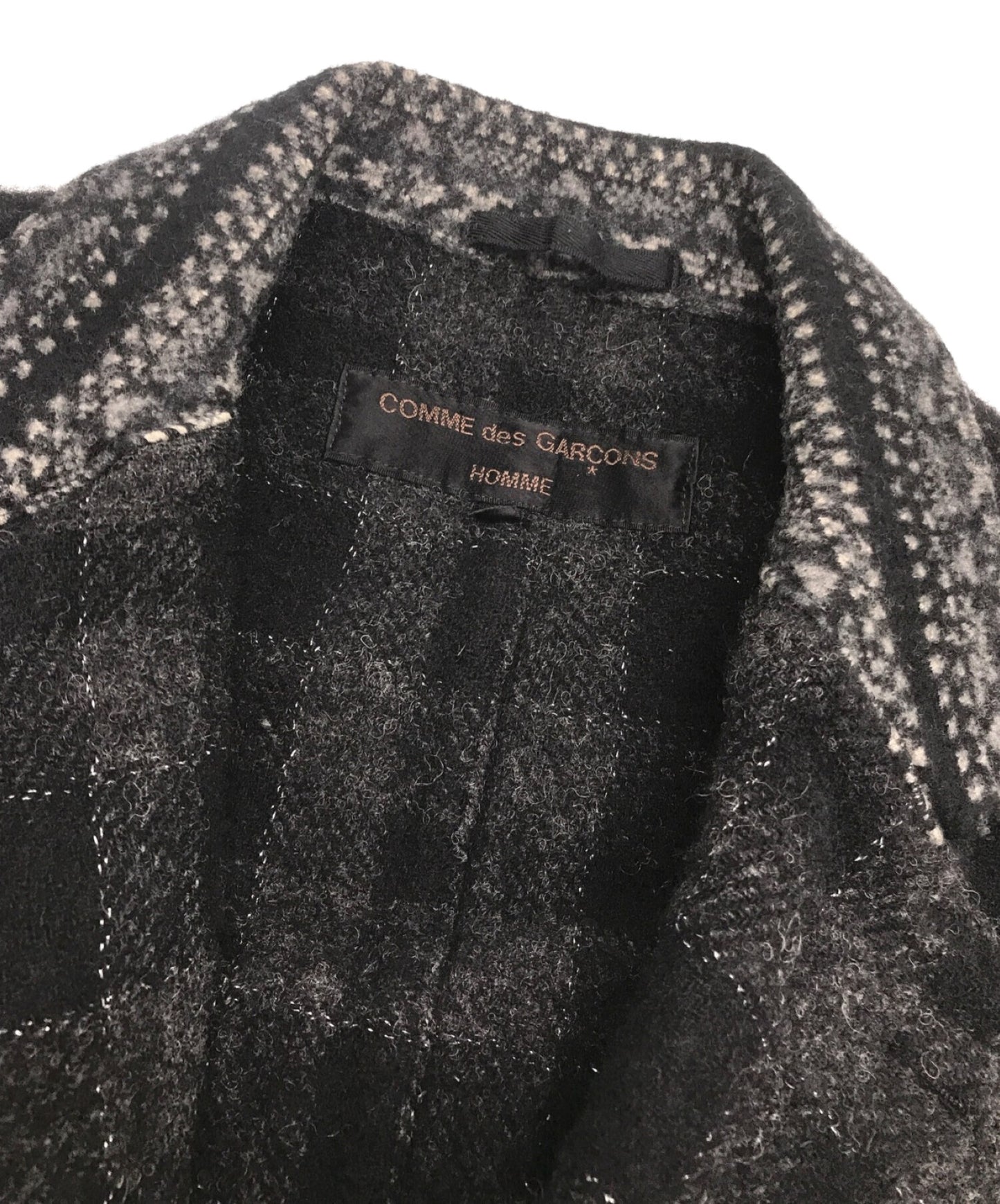 Comme des Garcons Homme Wool Shrunken Tailored Jacket HH-J010