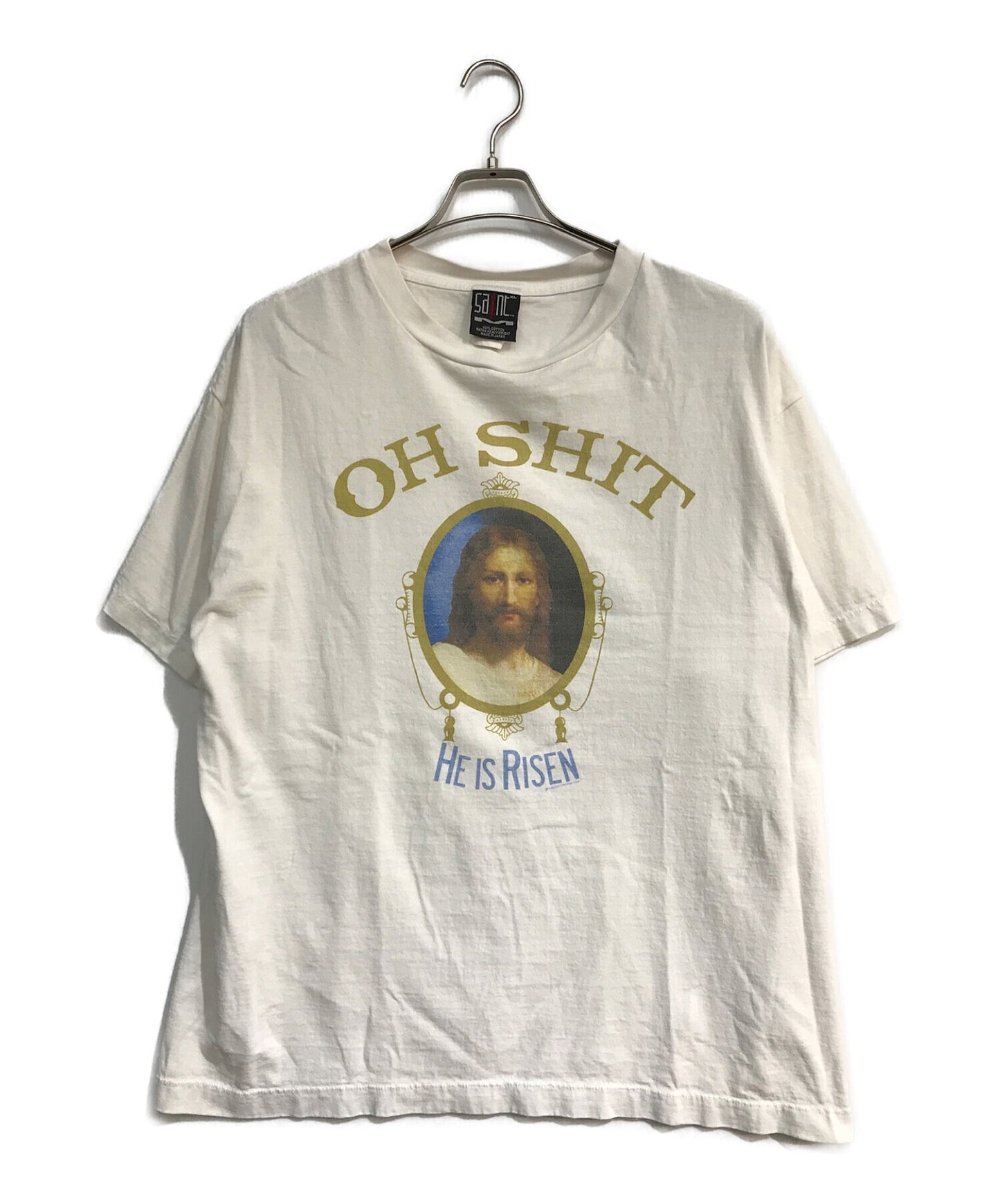 SAINT MICHAEL SS T-shirt OH SHIT SM-A22-0000-003 SM-A22-0000-003