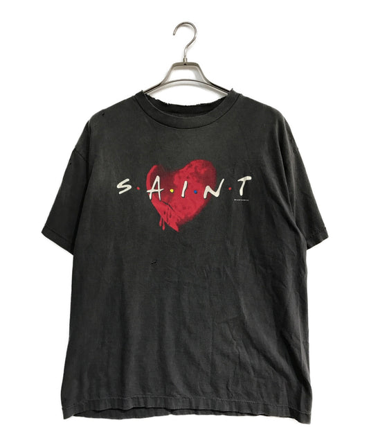 [Pre-owned] SAINT MICHAEL HEART T-shirt SM-A22-0000-004 Heart T-shirt SM-A22-0000-004