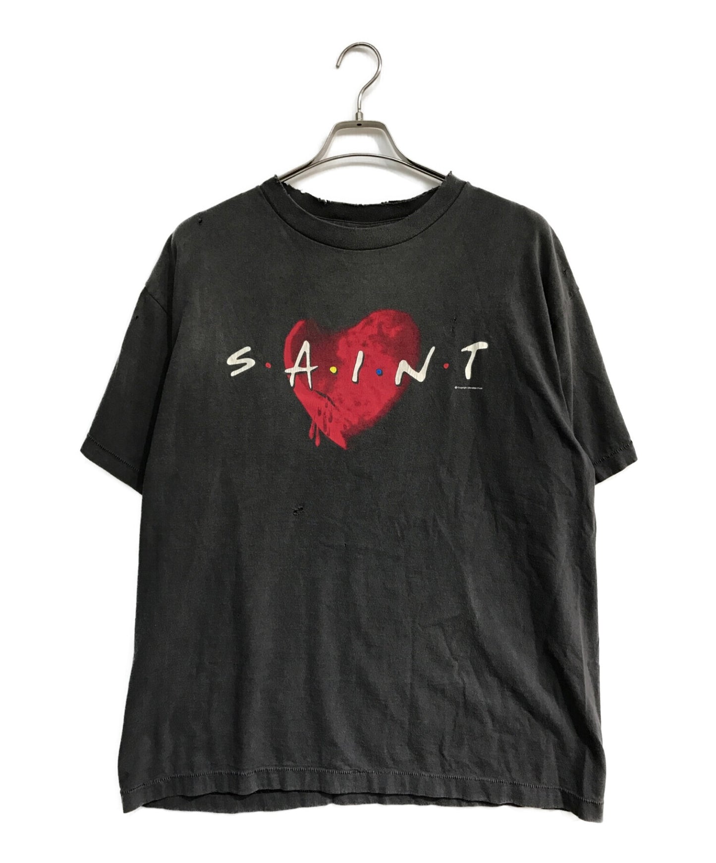 SAINT MICHAEL HEART T-shirt SM-A22-0000-004 Heart T-shirt SM-A22