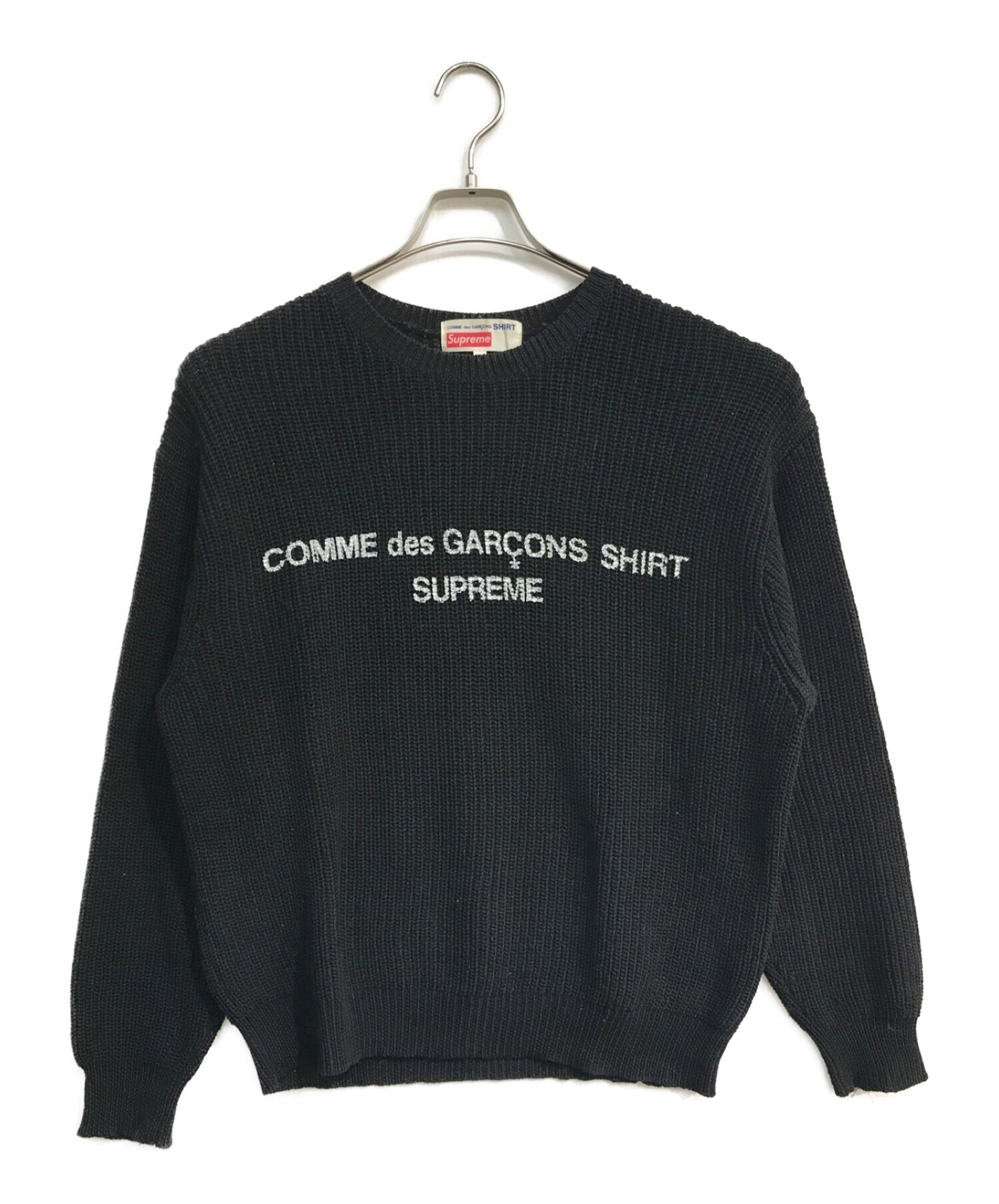 manguera Hermanos Pence Supreme × COMME des GARCONS SHIRT Logo Paint Crew Neck Sweater