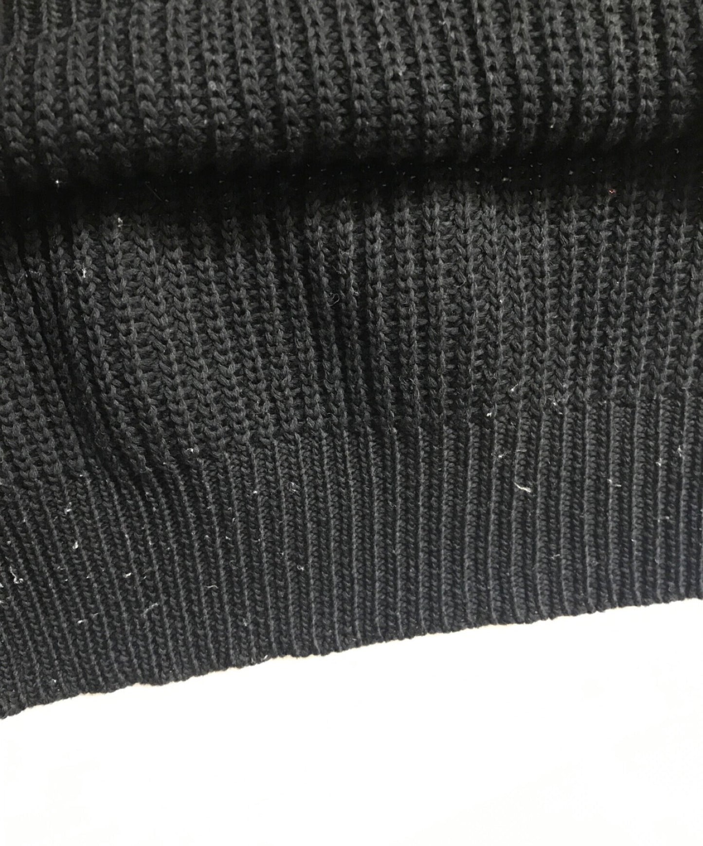 최고 × Comme des Garcons 셔츠 로고 페인트 승무원 목 스웨터