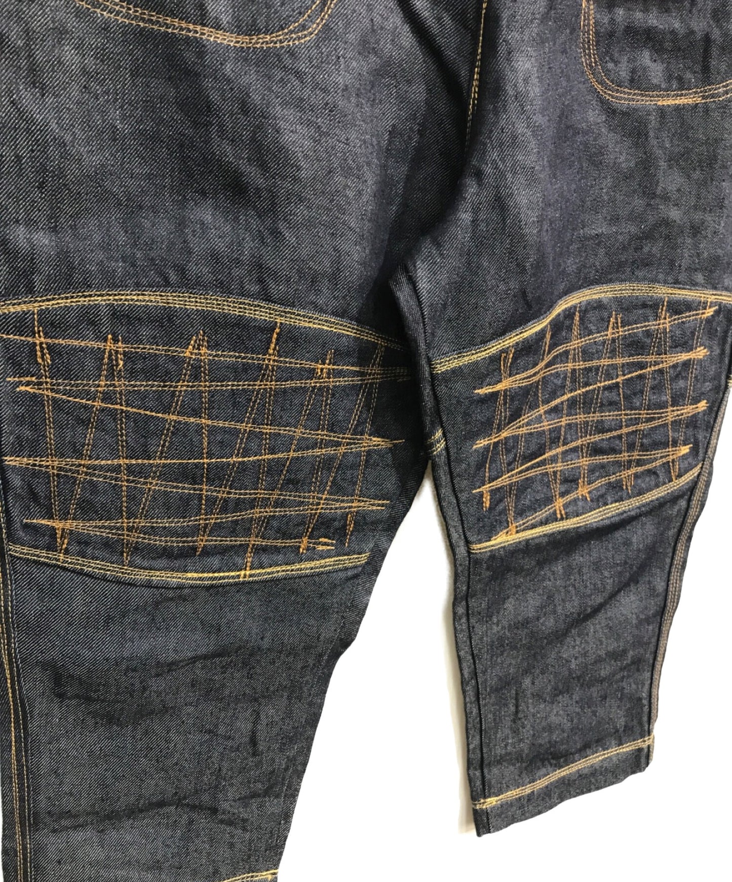 [Pre-owned] COMME des GARCONS JUNYA WATANABE MAN Linen stitched denim pants WG-P025 AD2020 WG-P025