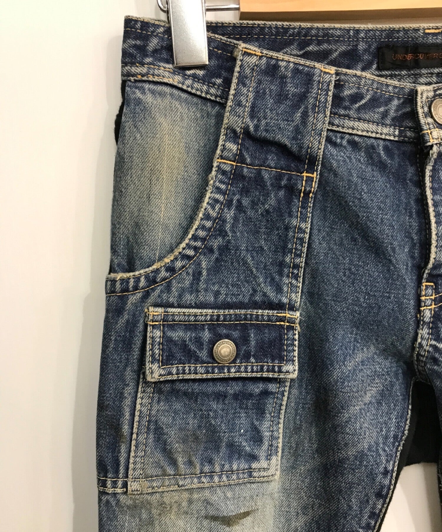 Pre-owned] UNDERCOVER 06ss T period docking denim pants – Archive