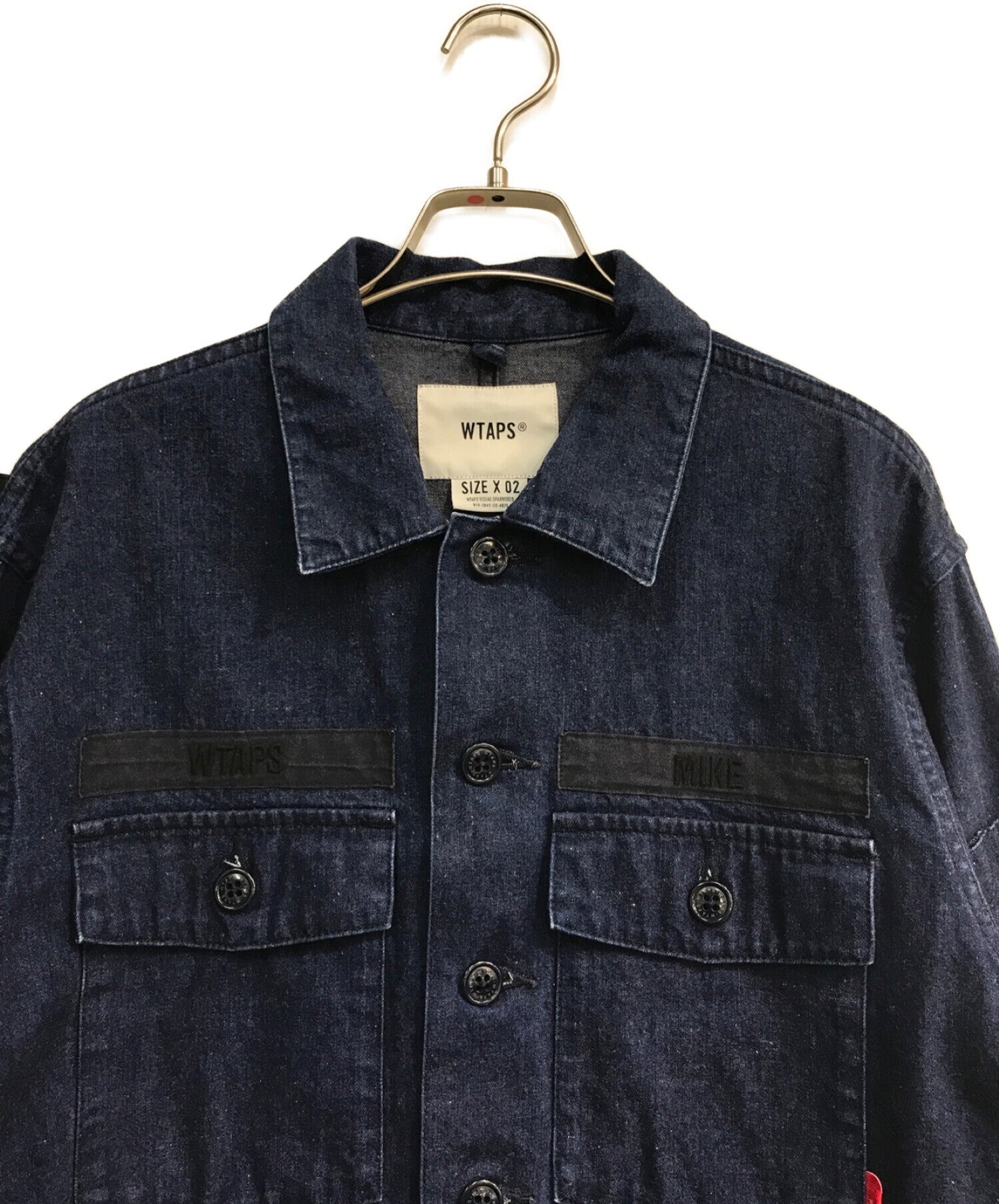 [Pre-owned] WTAPS BUDS LS 03/ SHIRT.COTTON.DENIM 