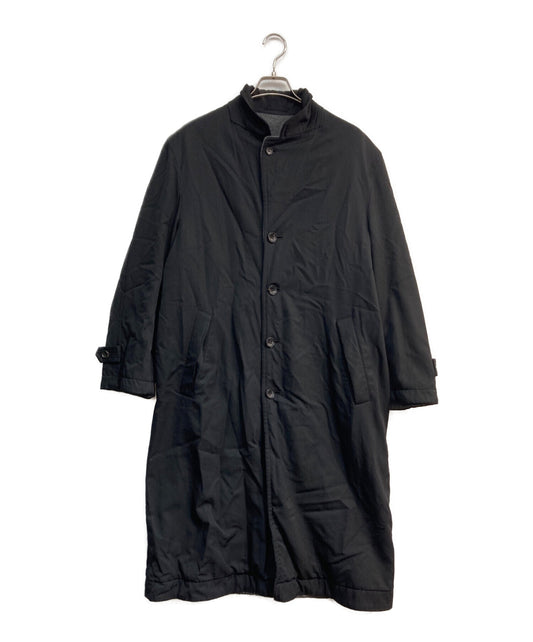 Comme des Garcons Gaber Stainless Collar Coat Black 97aw Tanaka OM