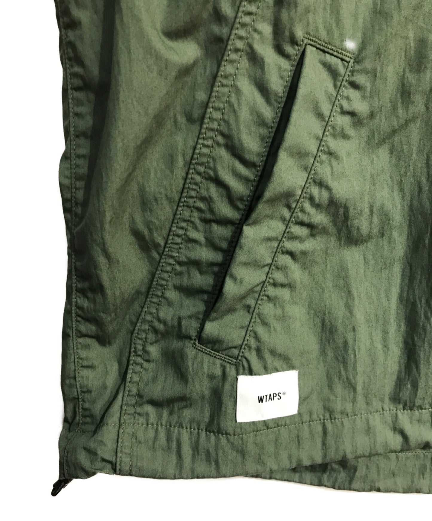 [Pre-owned] WTAPS SBS JACKET. 221WVDT-JKM02 Anorak Jacket Khaki 221wvdt-jkm02