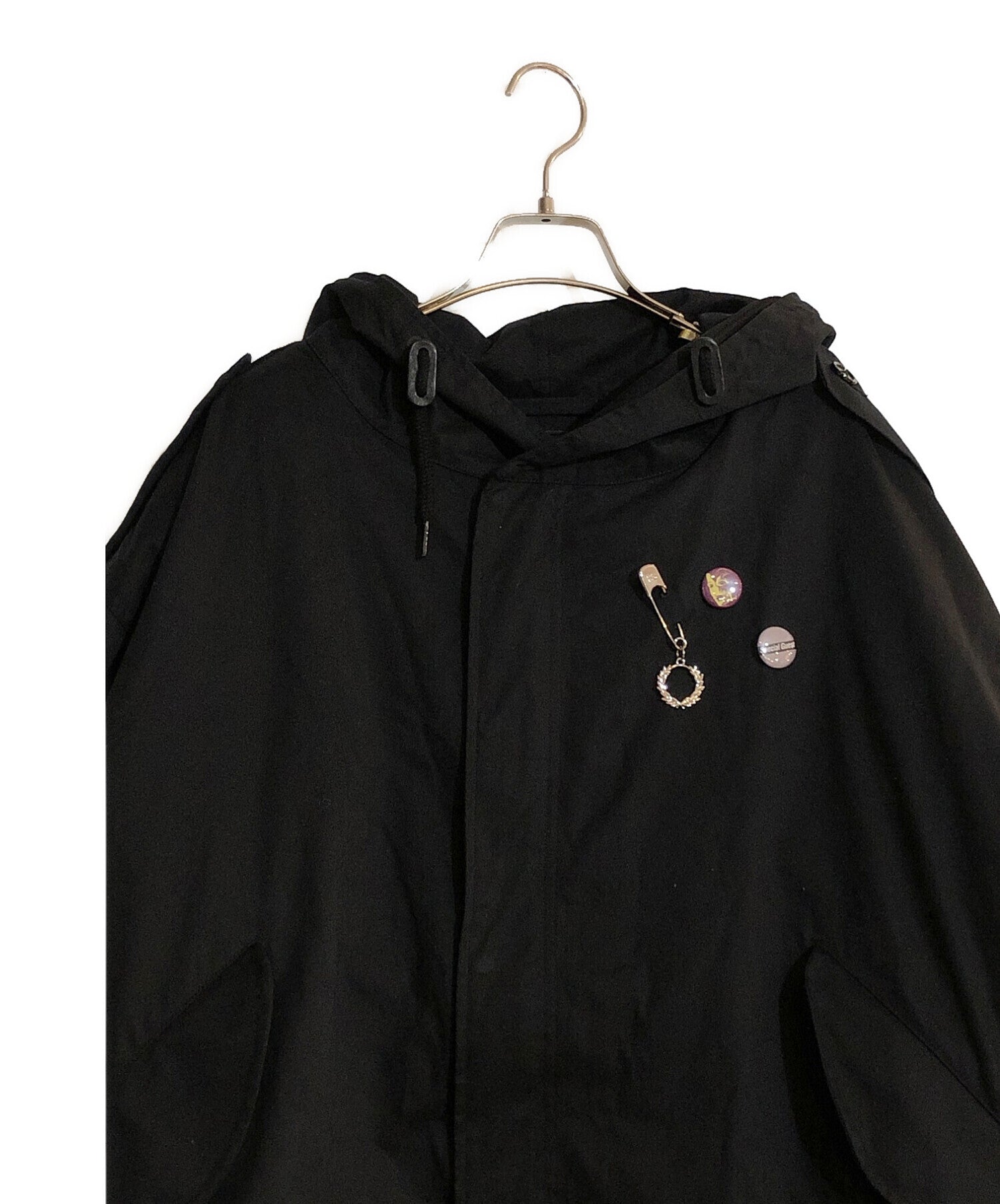 RAF SIMONSx Fred Perry Raf Simons Patch Detail Parka SJ1972