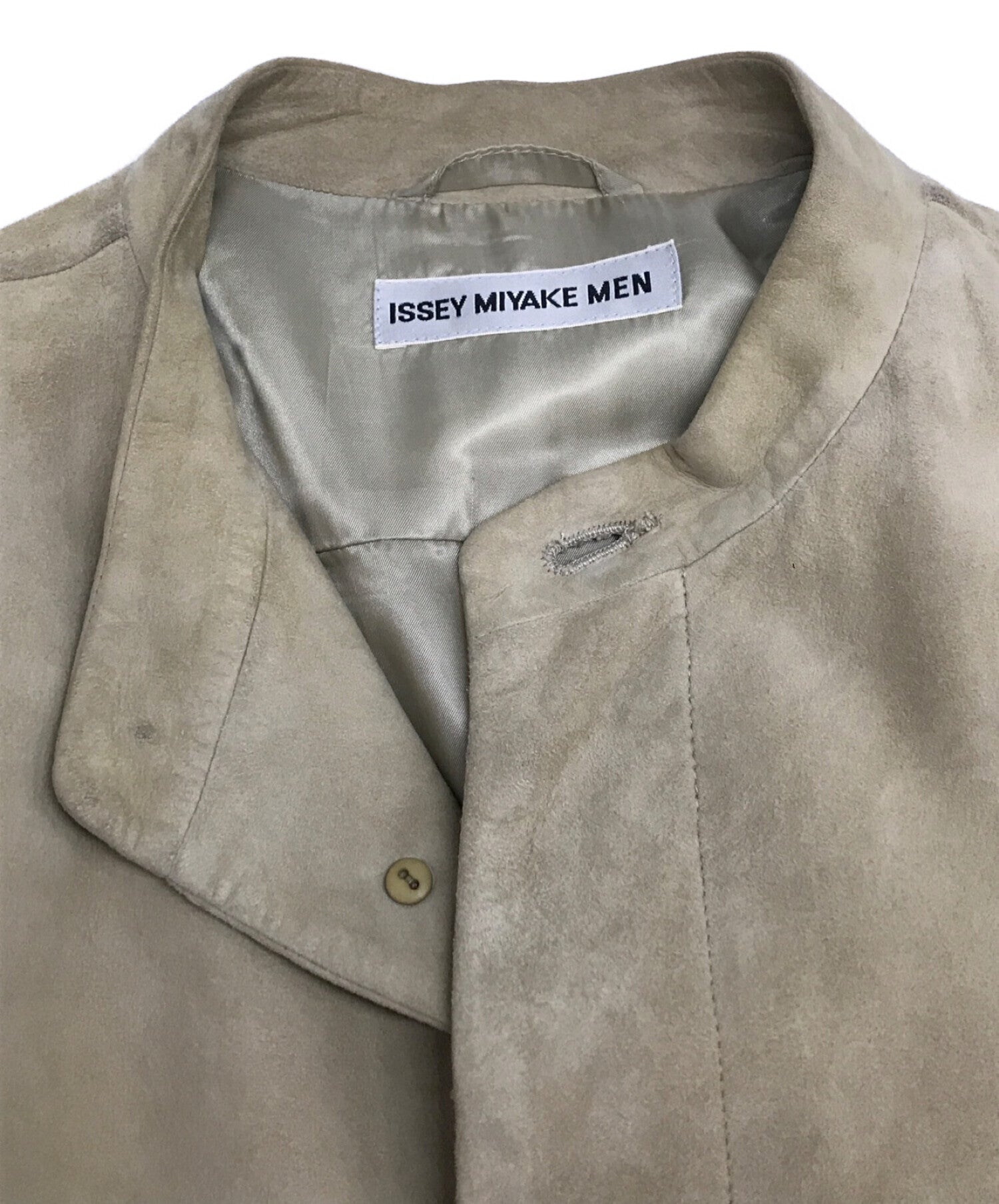 [Pre-owned] ISSEY MIYAKE MEN stand-up collar coat me22lu502