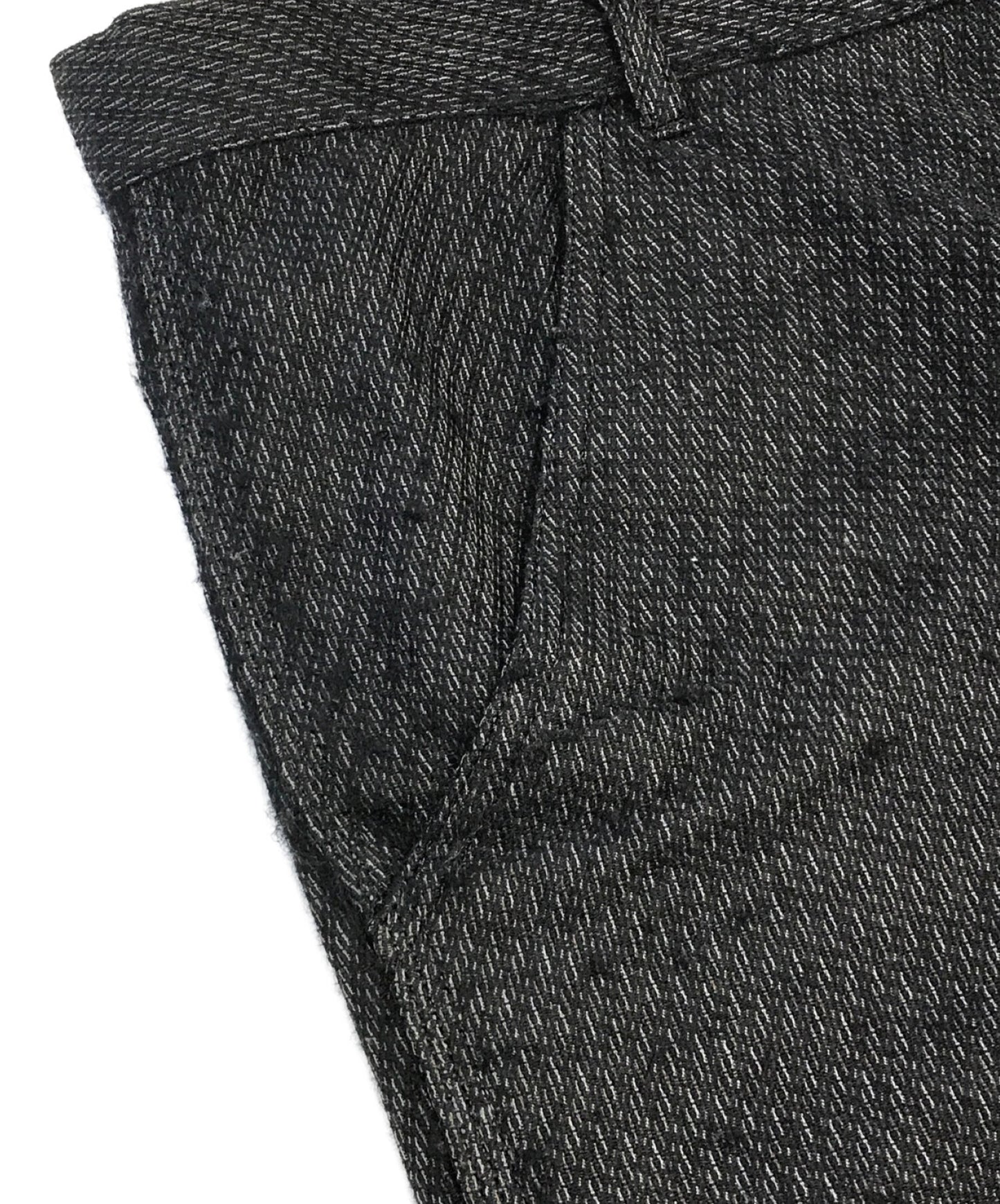 [Pre-owned] COMME des GARCONS HOMME PLUS Pilling-finish silk-wool tapered pants PP-04004M