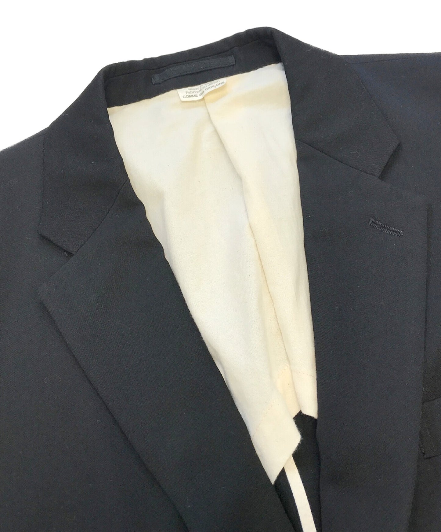 [Pre-owned] COMME des GARCONS HOMME PLUS Poly product-dyed cutting swallow-tail jacket PQ-J011