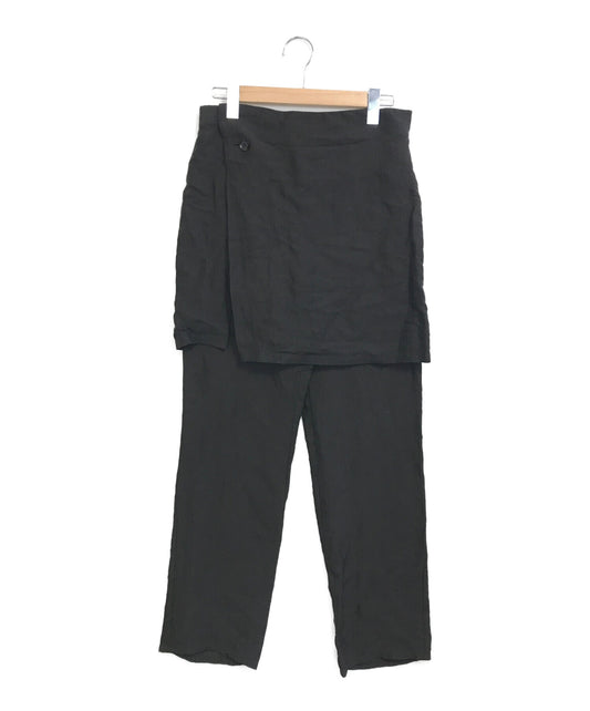 Yohji Yamamoto+Noir环绕裙设计裤子NG-P08-002