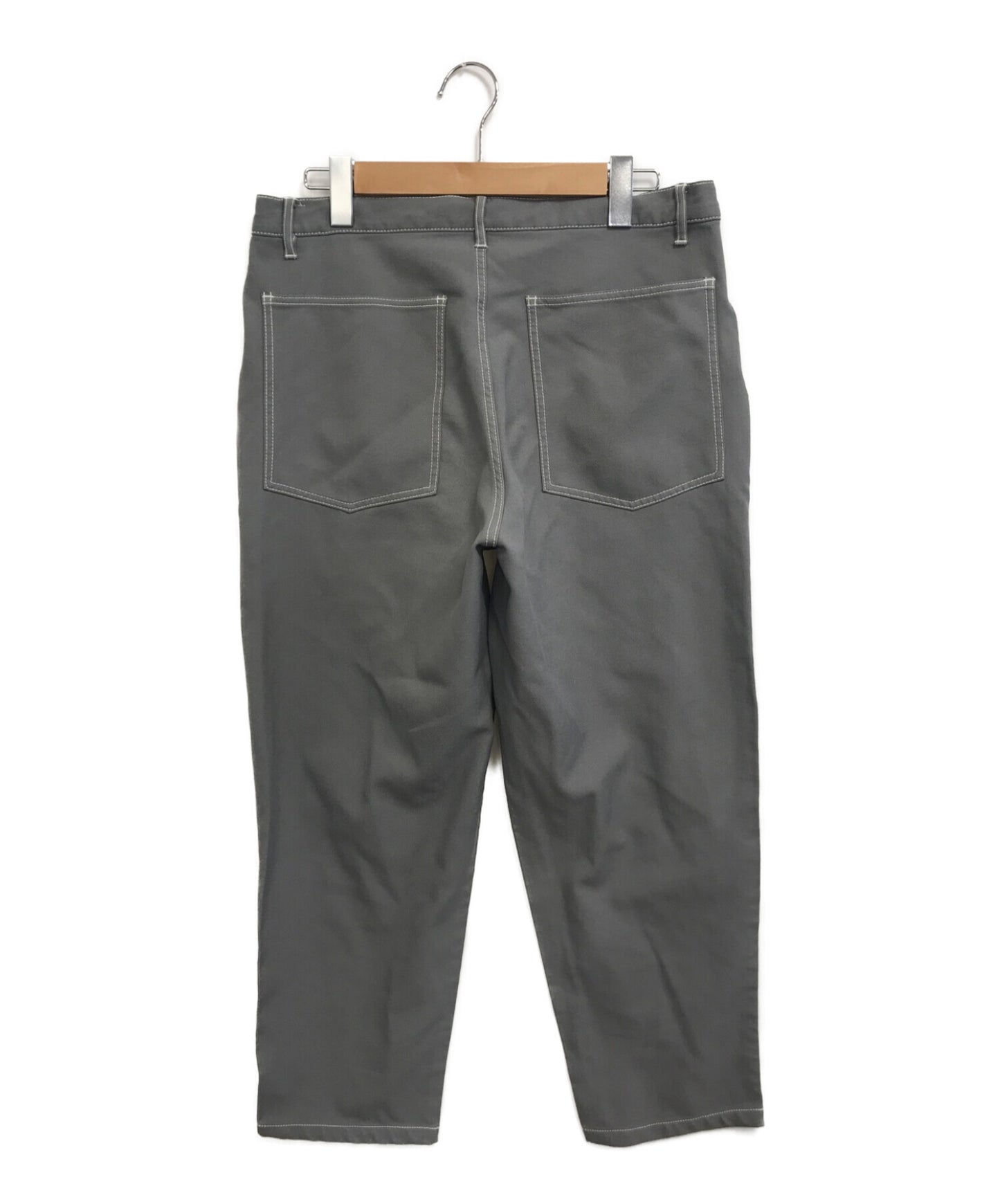 Comme des Garcons เสื้อเชิ้ต Poly-Shrink Tapered Pants S24155