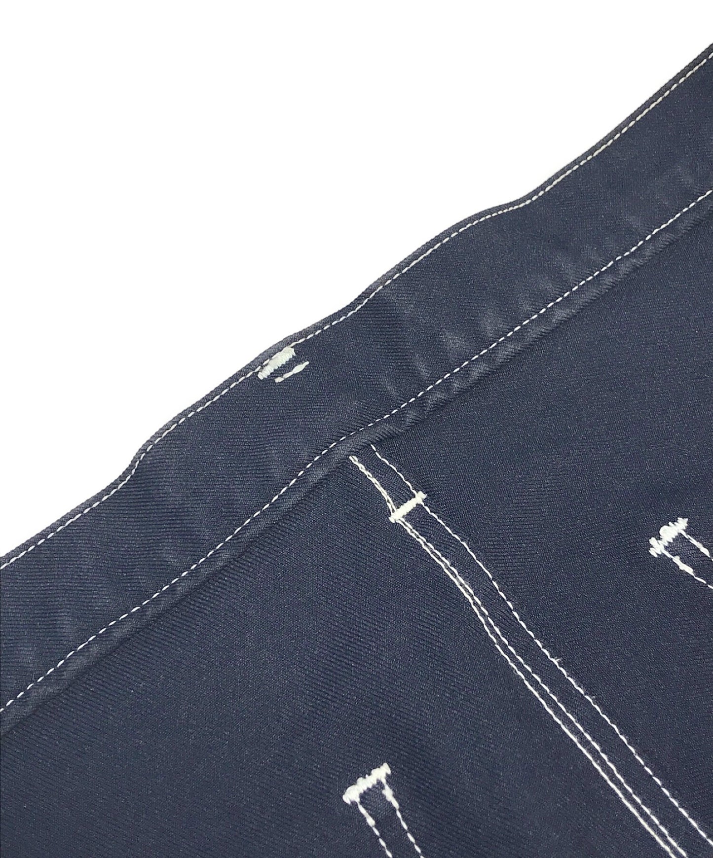 [Pre-owned] COMME des GARCONS SHIRT Poly gaber patchwork pants W24131