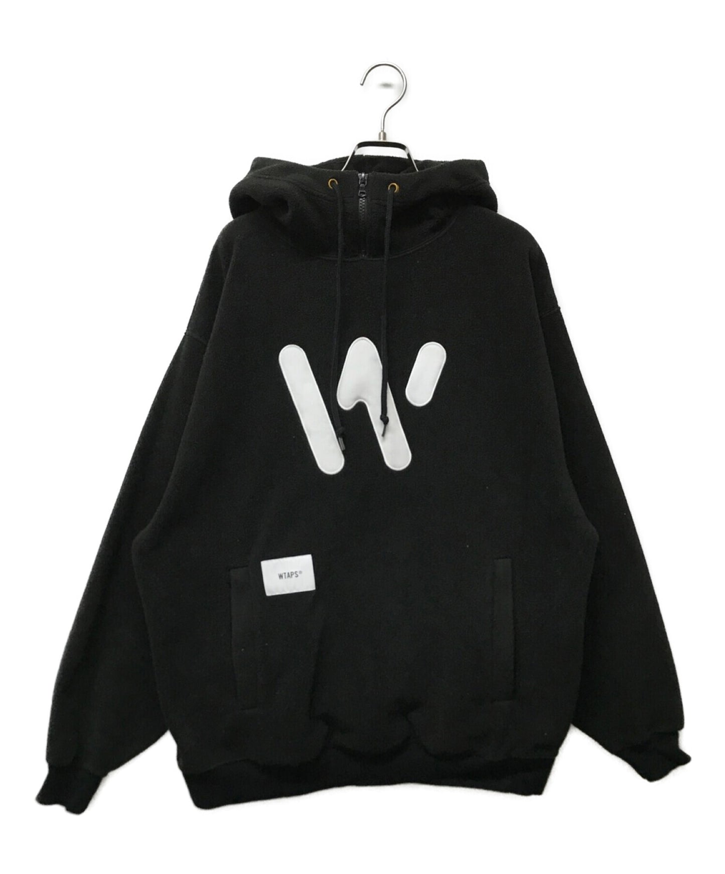 [Pre-owned] WTAPS Fleece Pullover Hoodie 222ATDT-CSM29