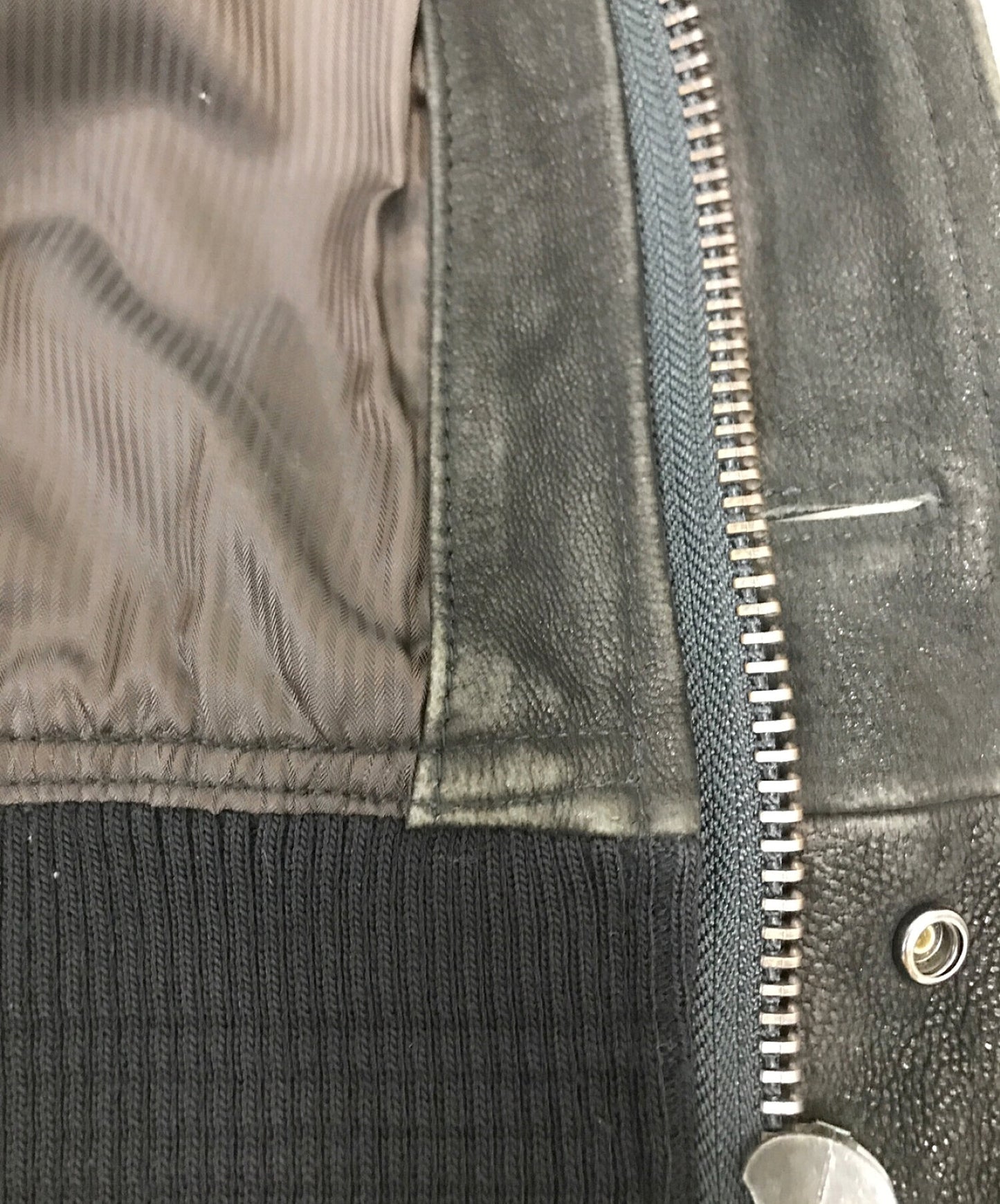 [Pre-owned] NEIGHBORHOOD Hessian Leather Jacket NWNH-JK-02