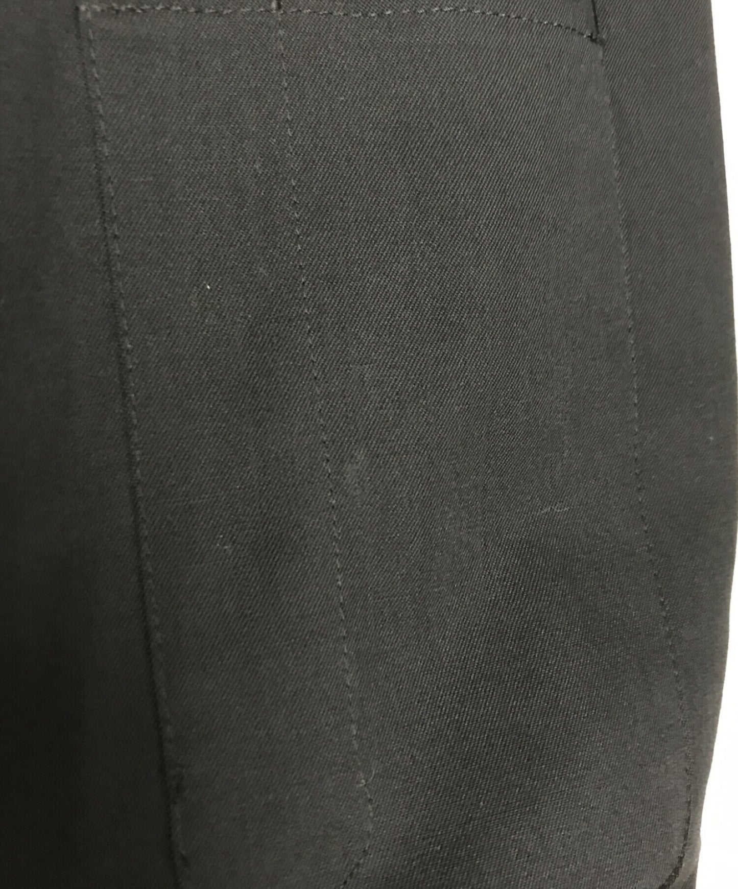 [Pre-owned] Yohji Yamamoto pour homme Waist Strap Wool Gabardine Zipper Pants HD-P94-100