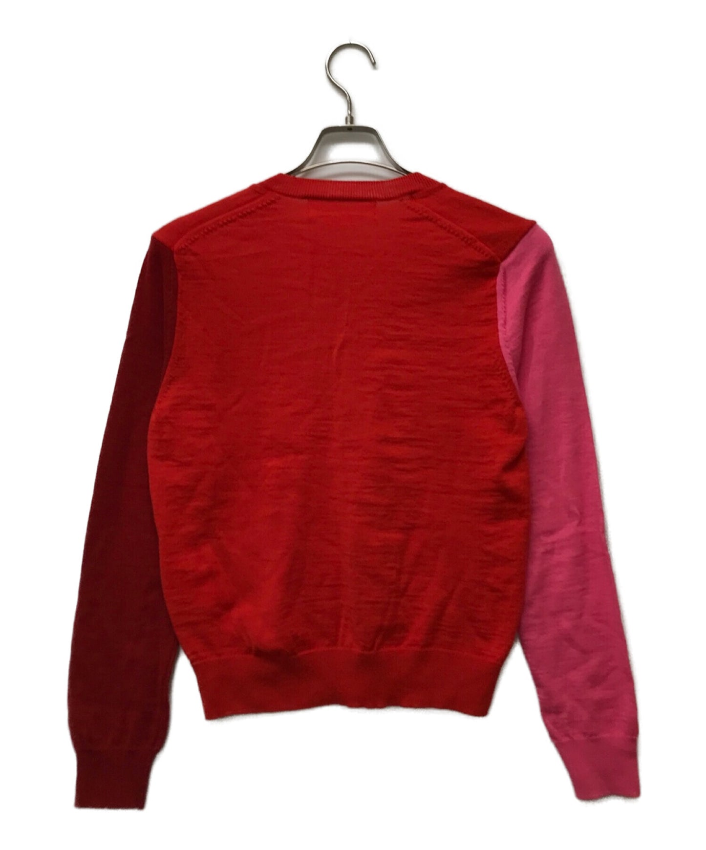 [Pre-owned] COMME des GARCONS GIRL colorblock cardigan NL-N001 AD2023