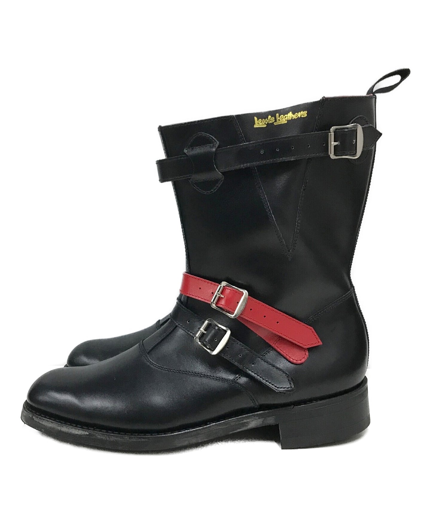 [Pre-owned] Lewis Leathers Special order 'Atlantic No. 209' engineered boots LL209 JAN1226 M3653