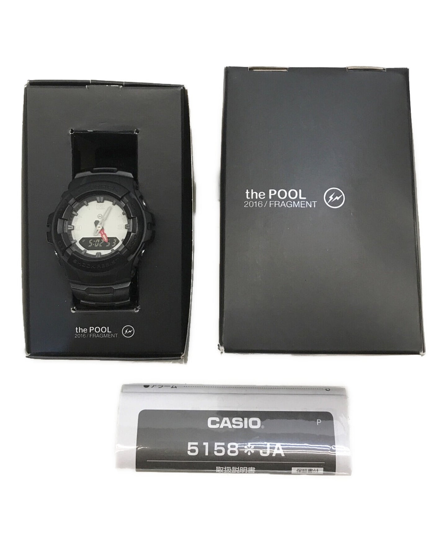 CASIO x the POOL aoyama/fragment 16SS Fragment Collaboration G-SHOCK