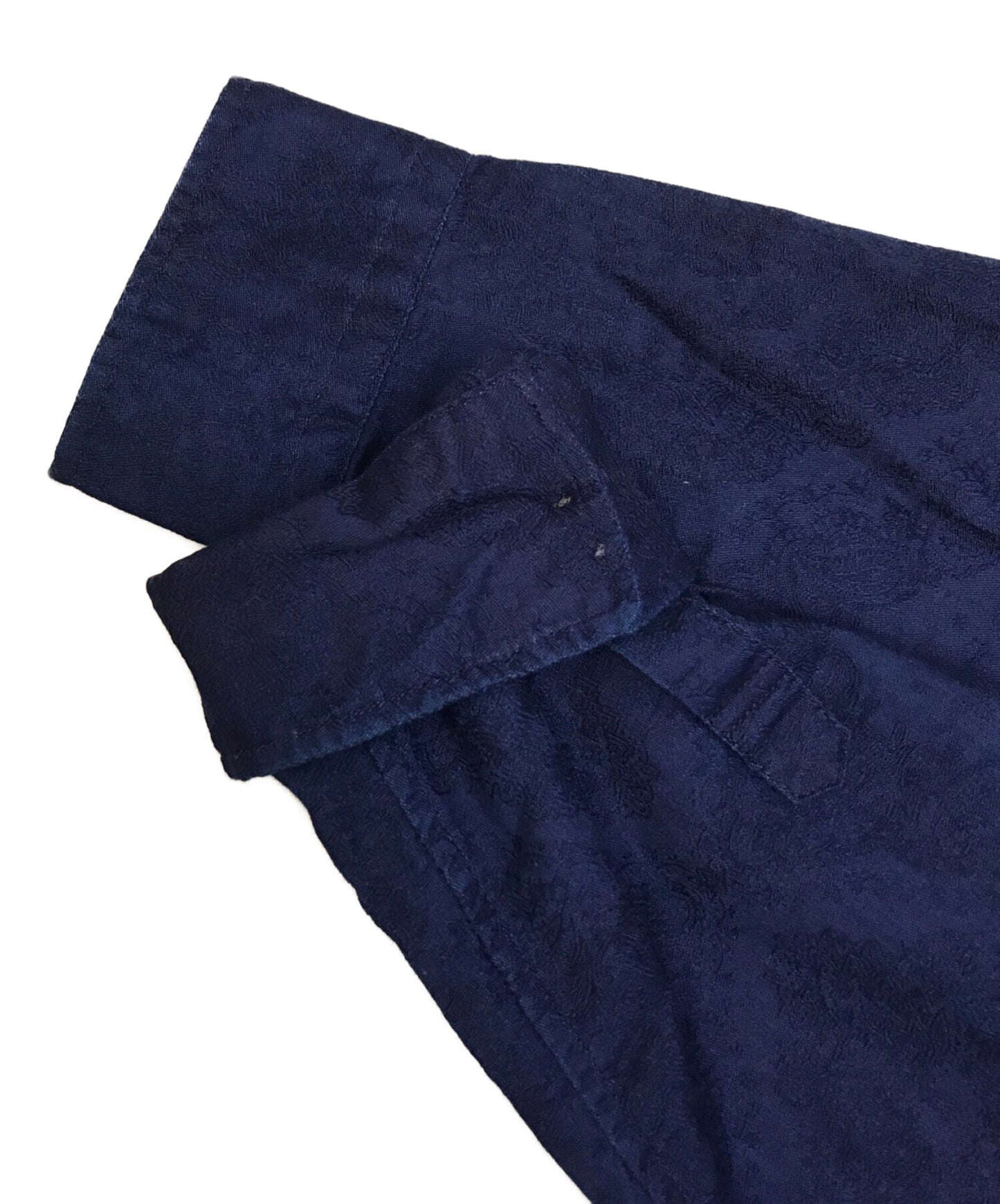 [Pre-owned] COMME des GARCONS HOMME DEUX Indigo-dyed patchwork shirt DE-B054 AD2019