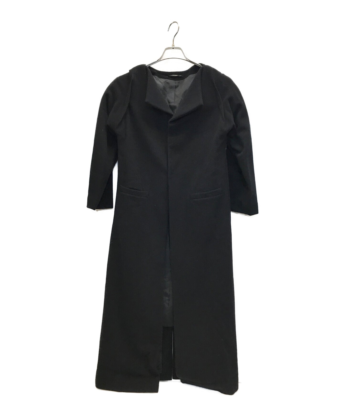 [Pre-owned] Y's Cashmere-blend wool long coat YN-C10-193