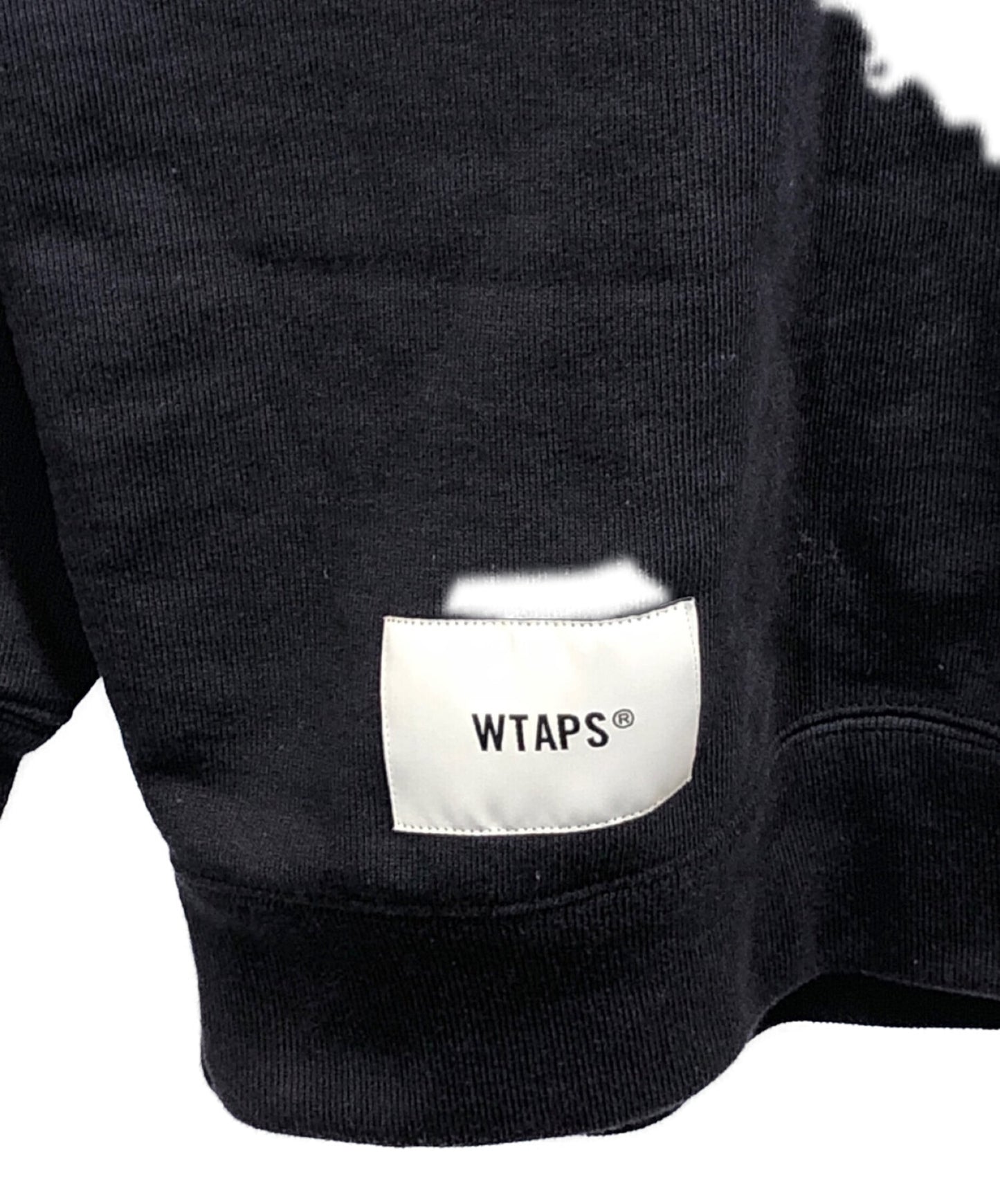 WTAPS 디자인 01 / 스웨터 /면. 대학 로고 승무원 넥 스웨트 셔츠 231ATDT-CSM02