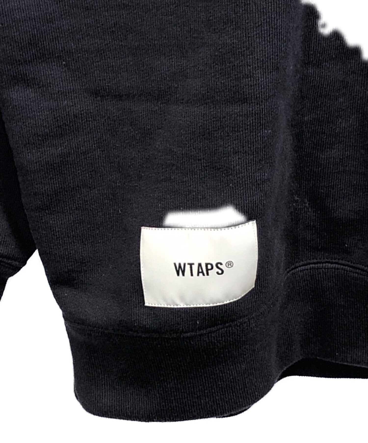 WTAPS DESIGN 01 / SWEATER / COTTON. college logo crew neck