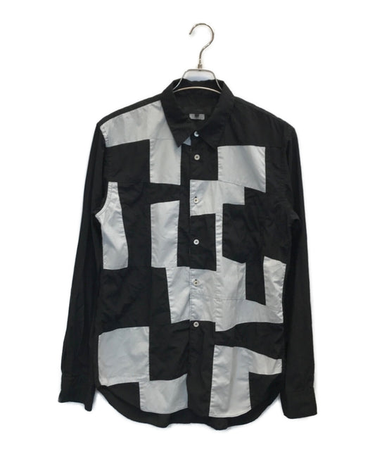 [Pre-owned] COMME des GARCONS HOMME DEUX patchwork shirt DL-B034